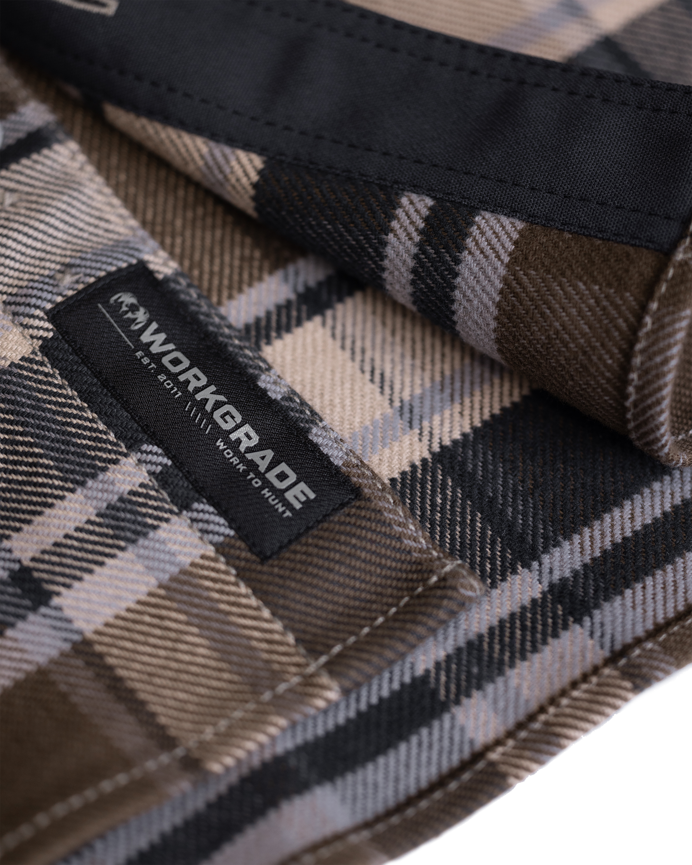 Flannel Heavyweight Shirt | Vias Check Plaid - Image 4
