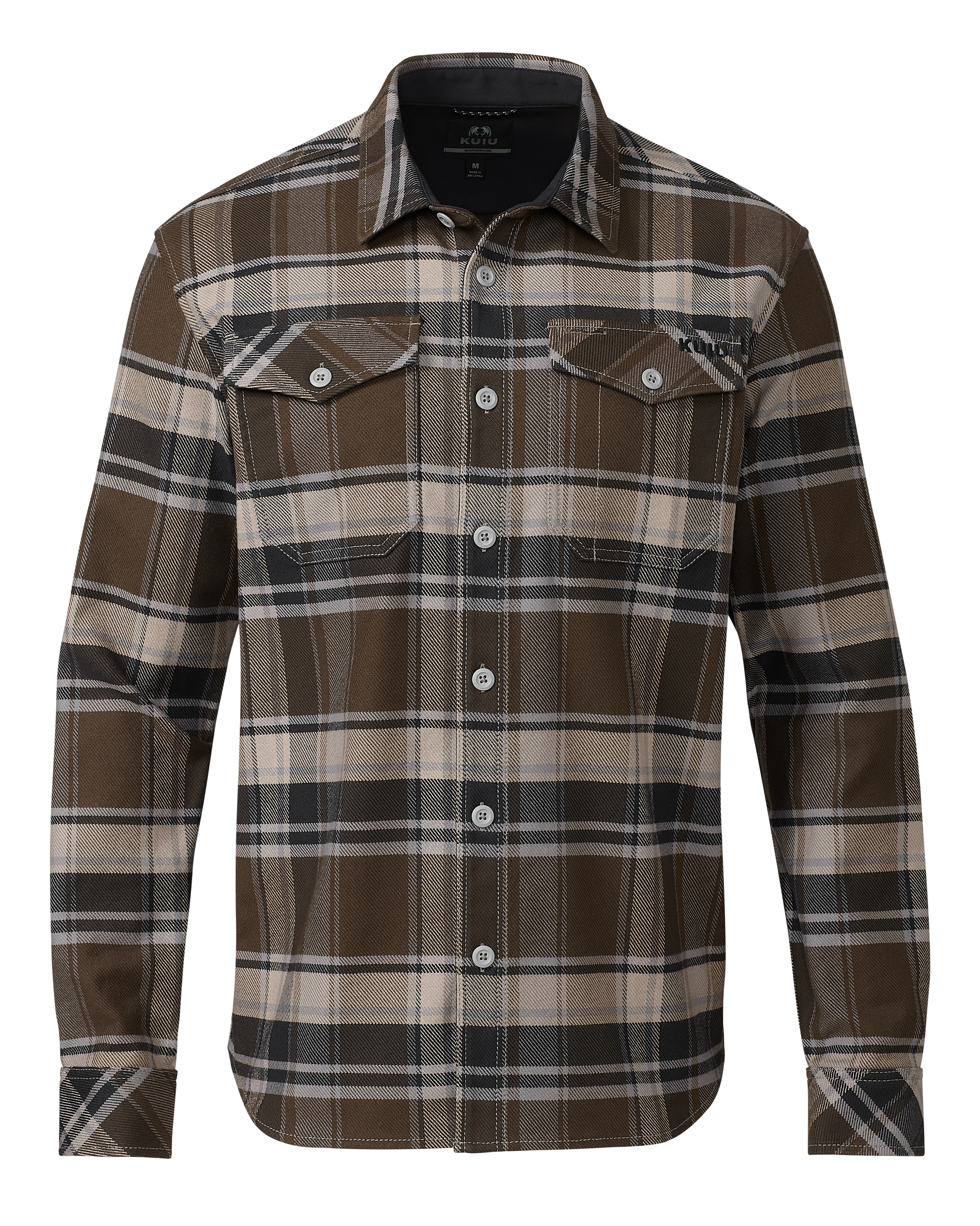 Flannel Heavyweight Shirt | Vias Check Plaid