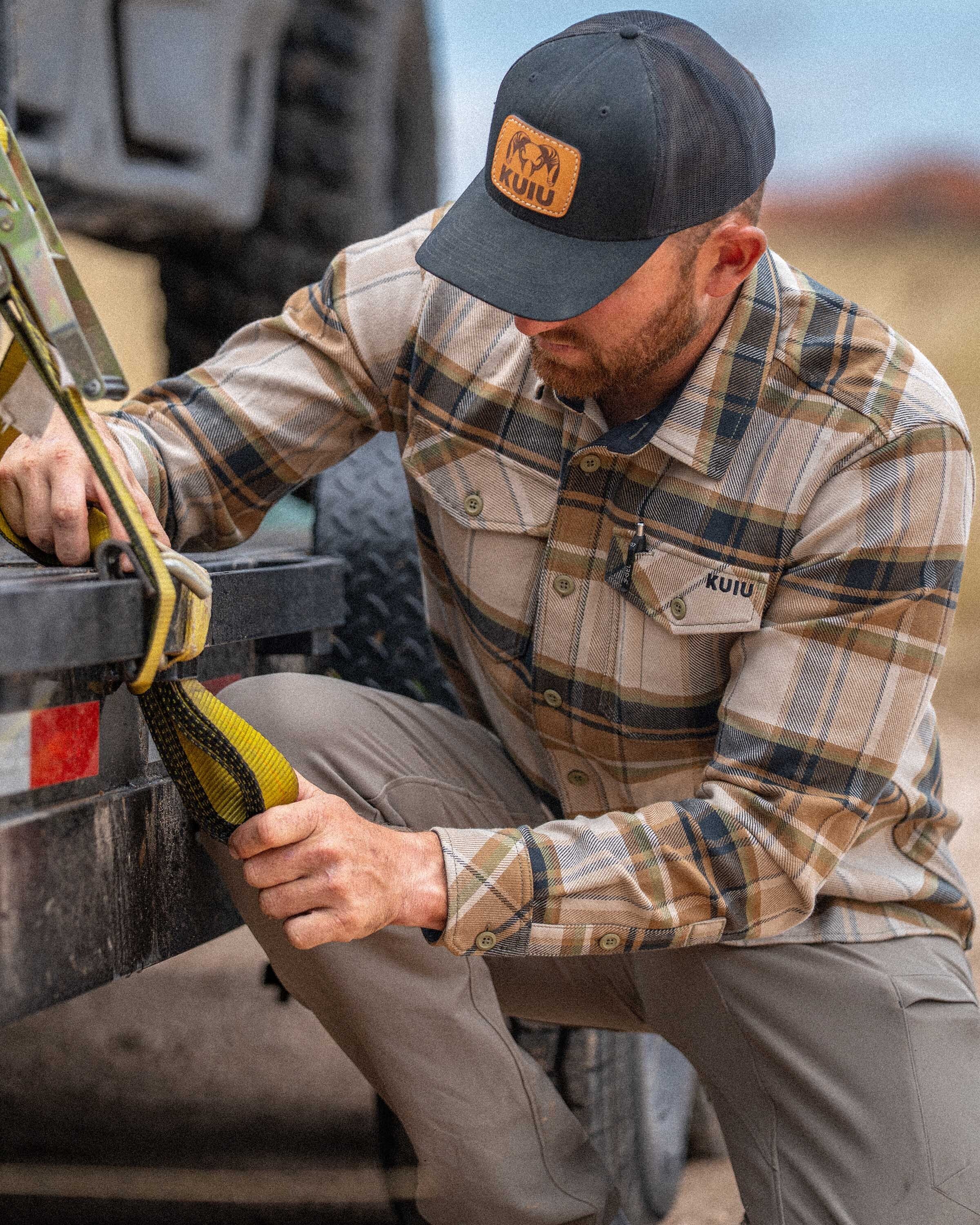 Flannel Heavyweight Shirt | Valo Check Plaid - Image 4