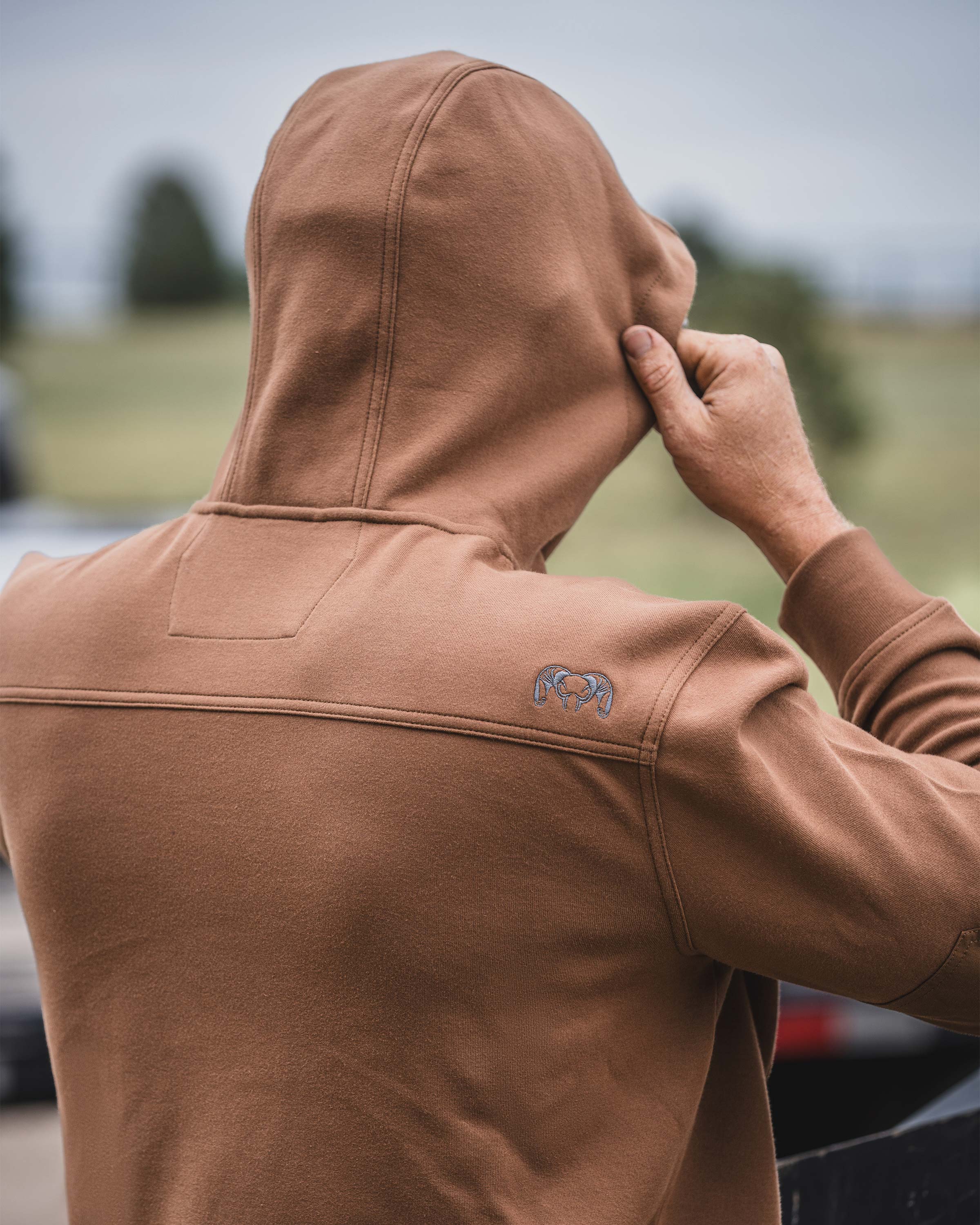 Workgrade Utility Hoodie | Steel Blue - Image 8