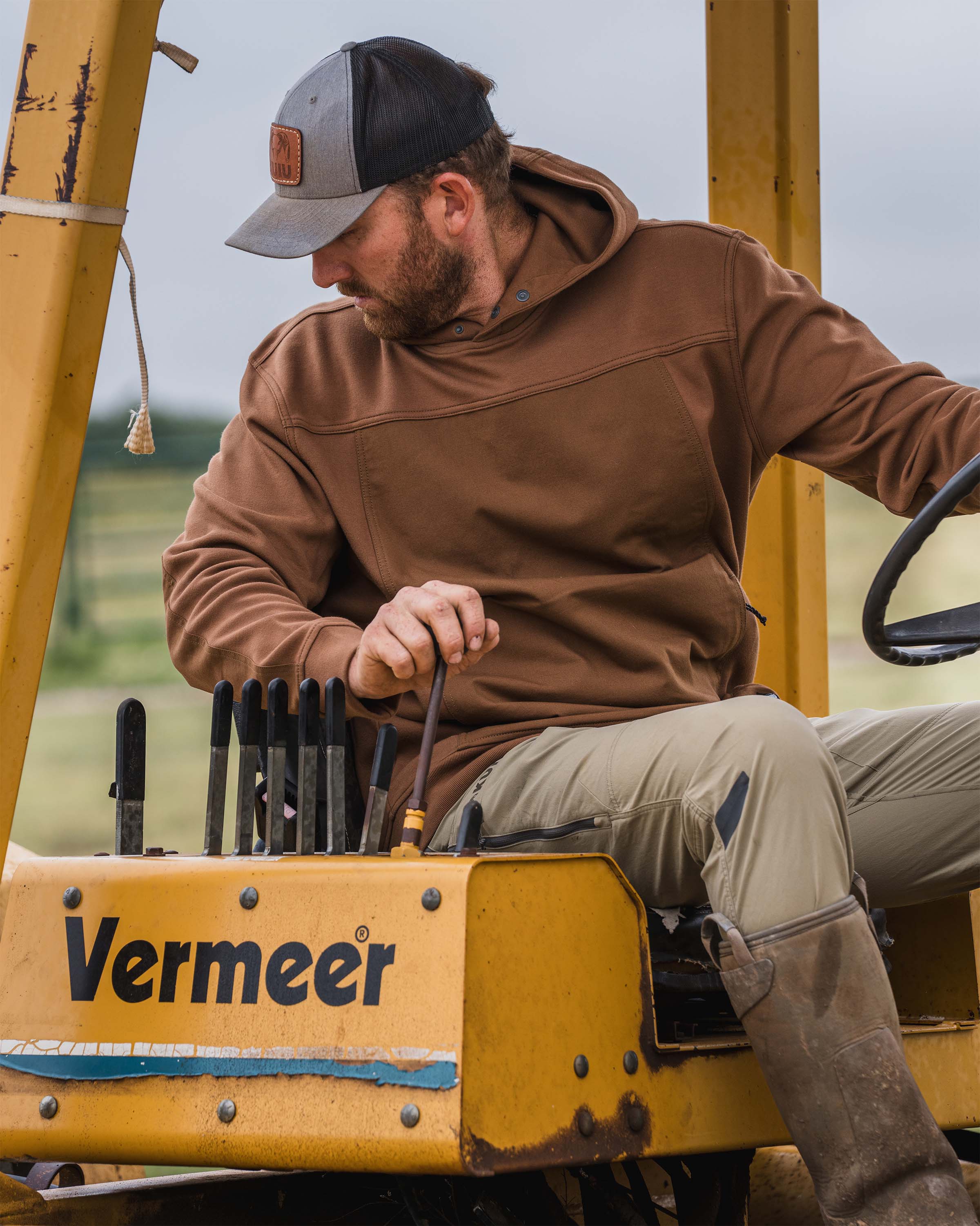 Workgrade Utility Hoodie | Steel Blue - Image 7