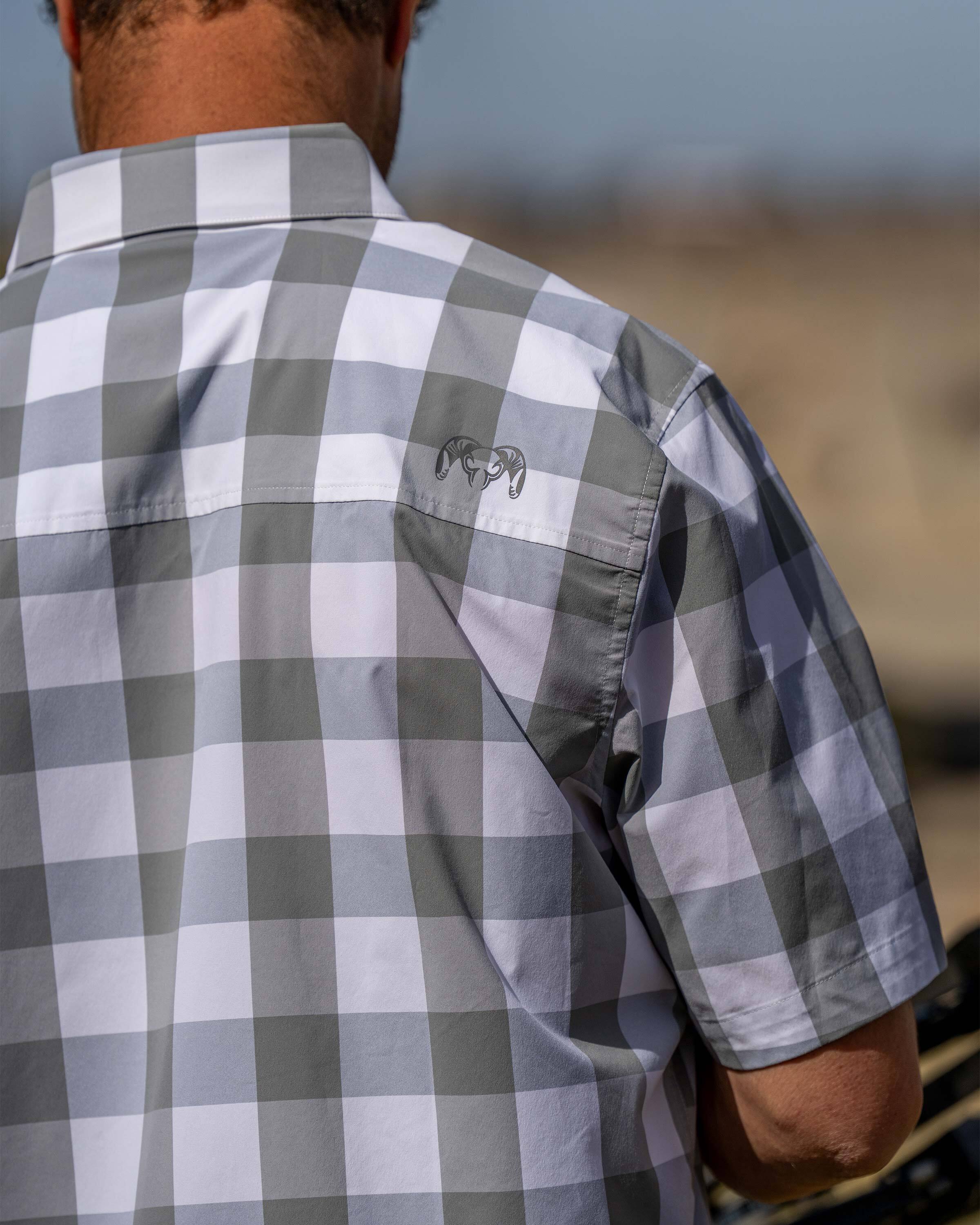 Borrego SS Shirt | Battleship Plaid - Image 6