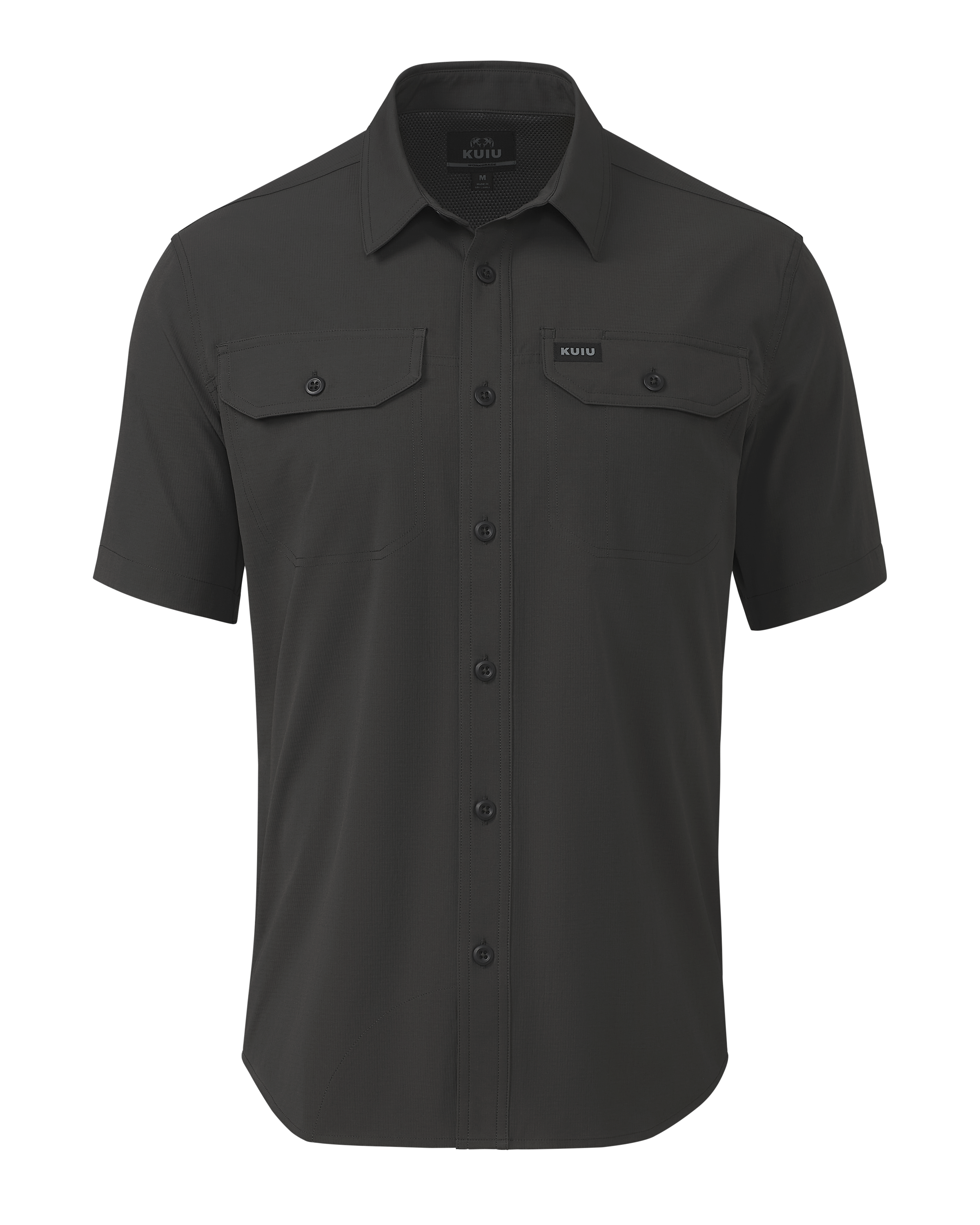 Gauge SS Work Shirt | Asphalt