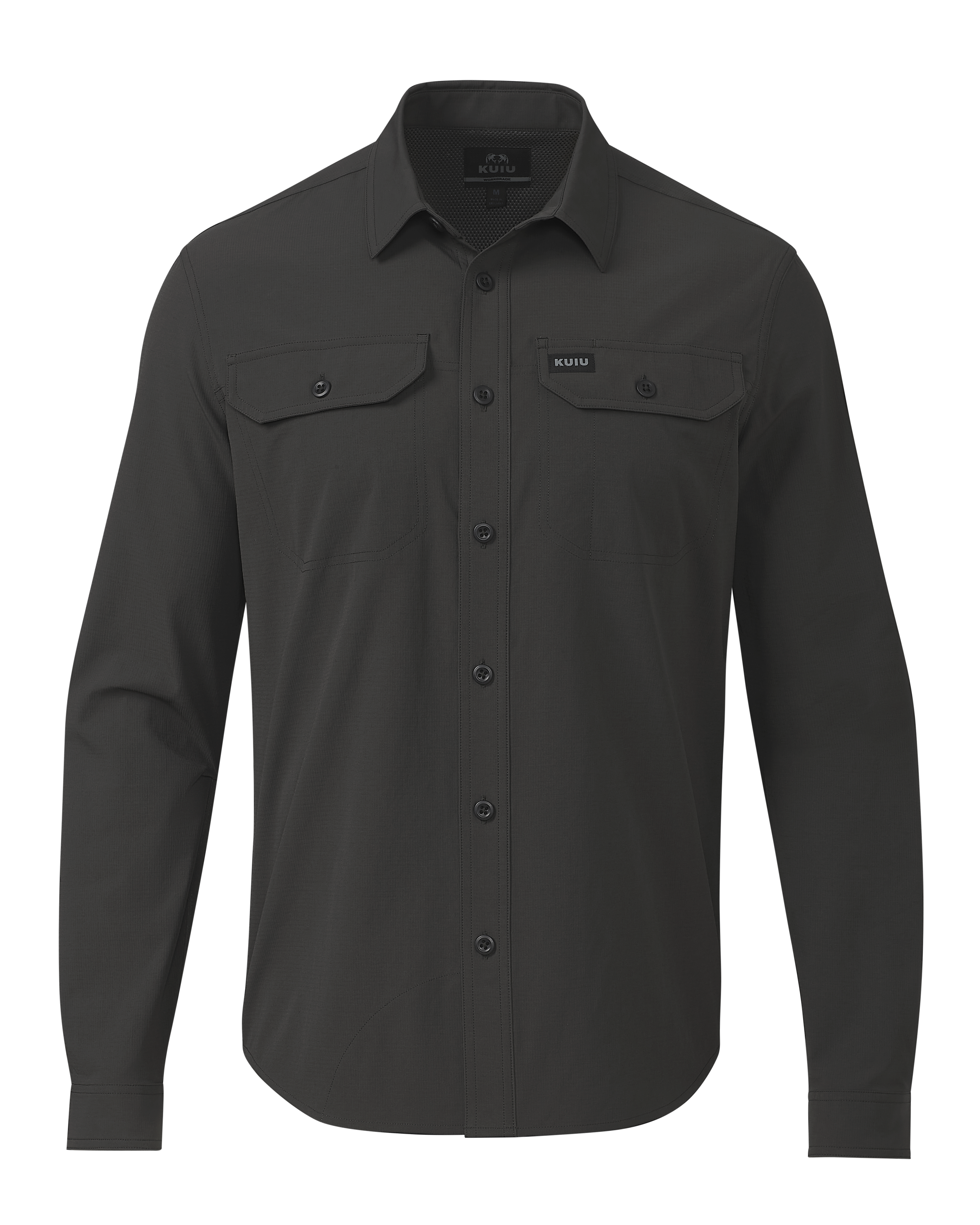 Gauge LS Work Shirt | Asphalt