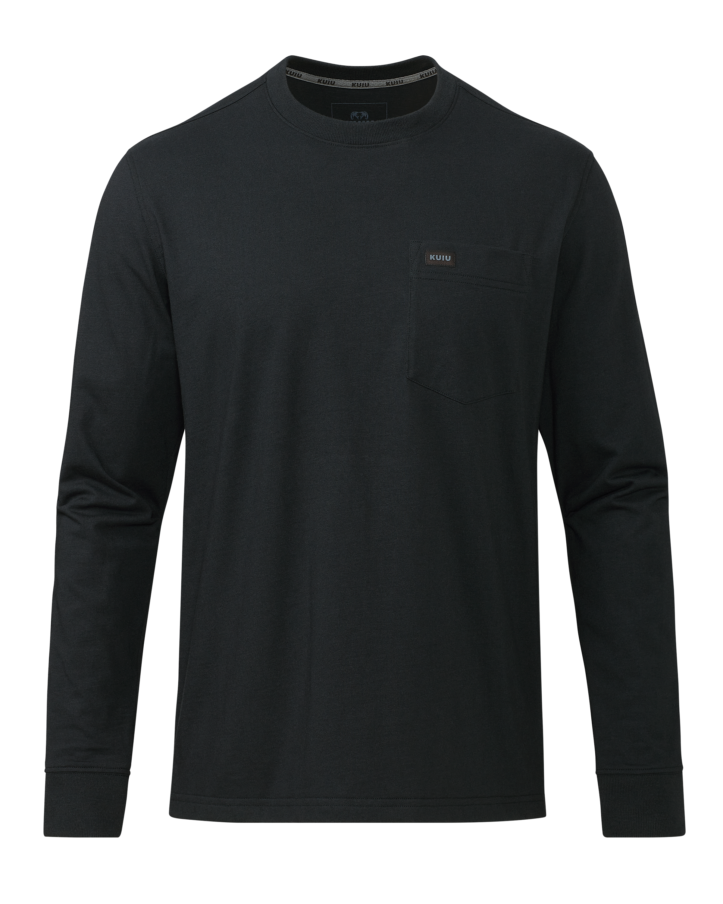 Workgrade LS Pocket Crew | Black