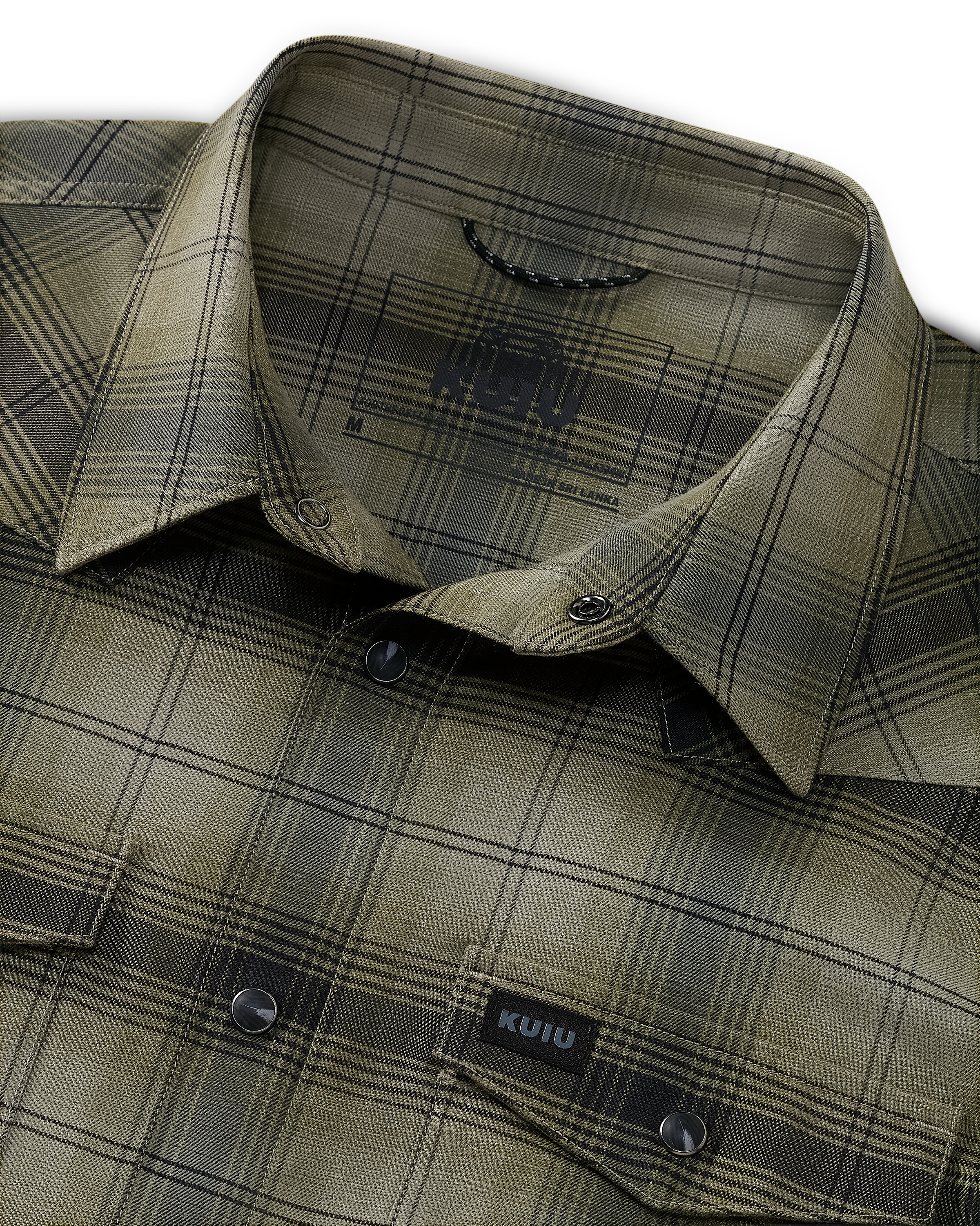 Laredo LS Shirt | Verde Ombre Plaid - Image 3