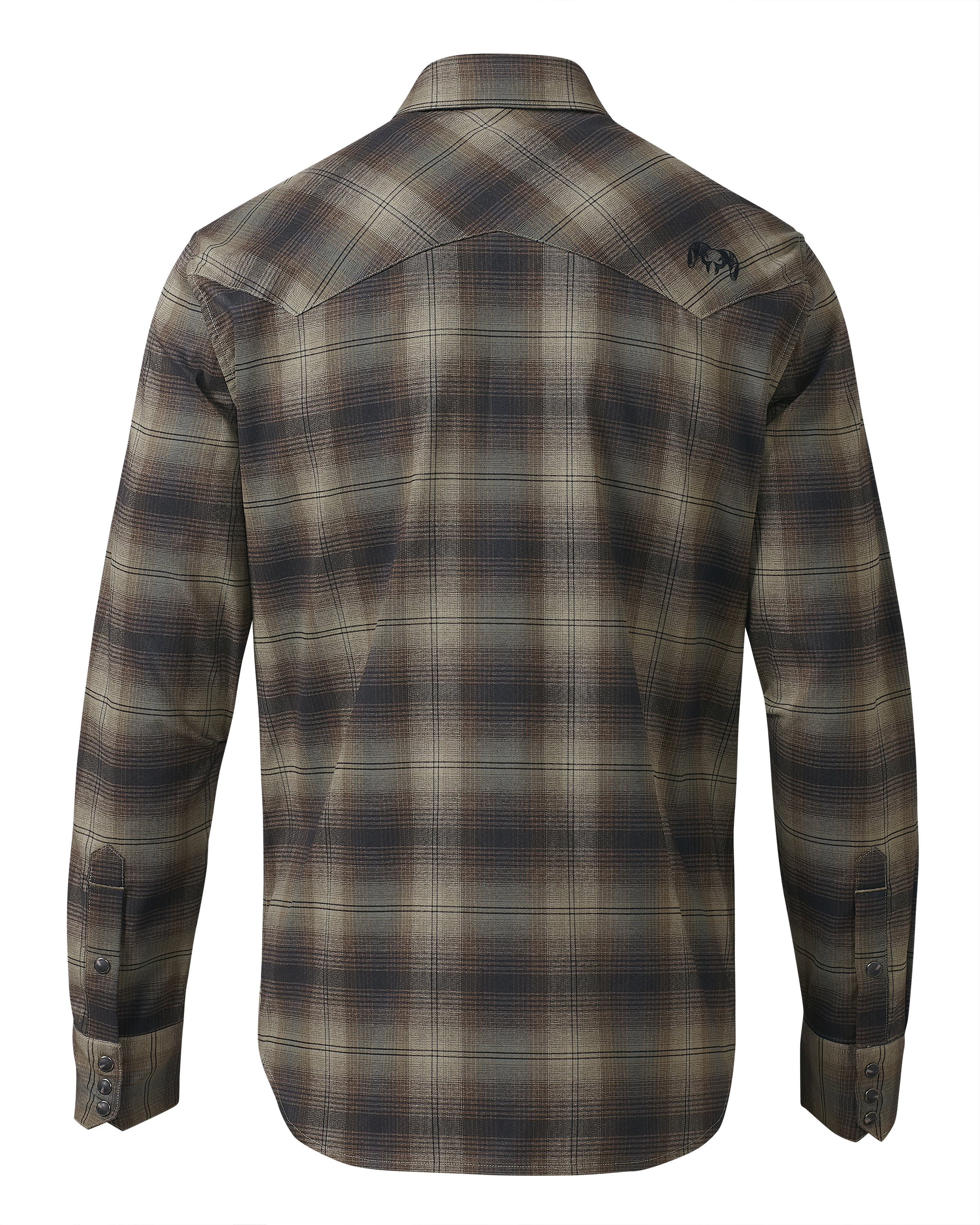 Alternative view of Laredo LS Shirt | Vias Ombre Plaid