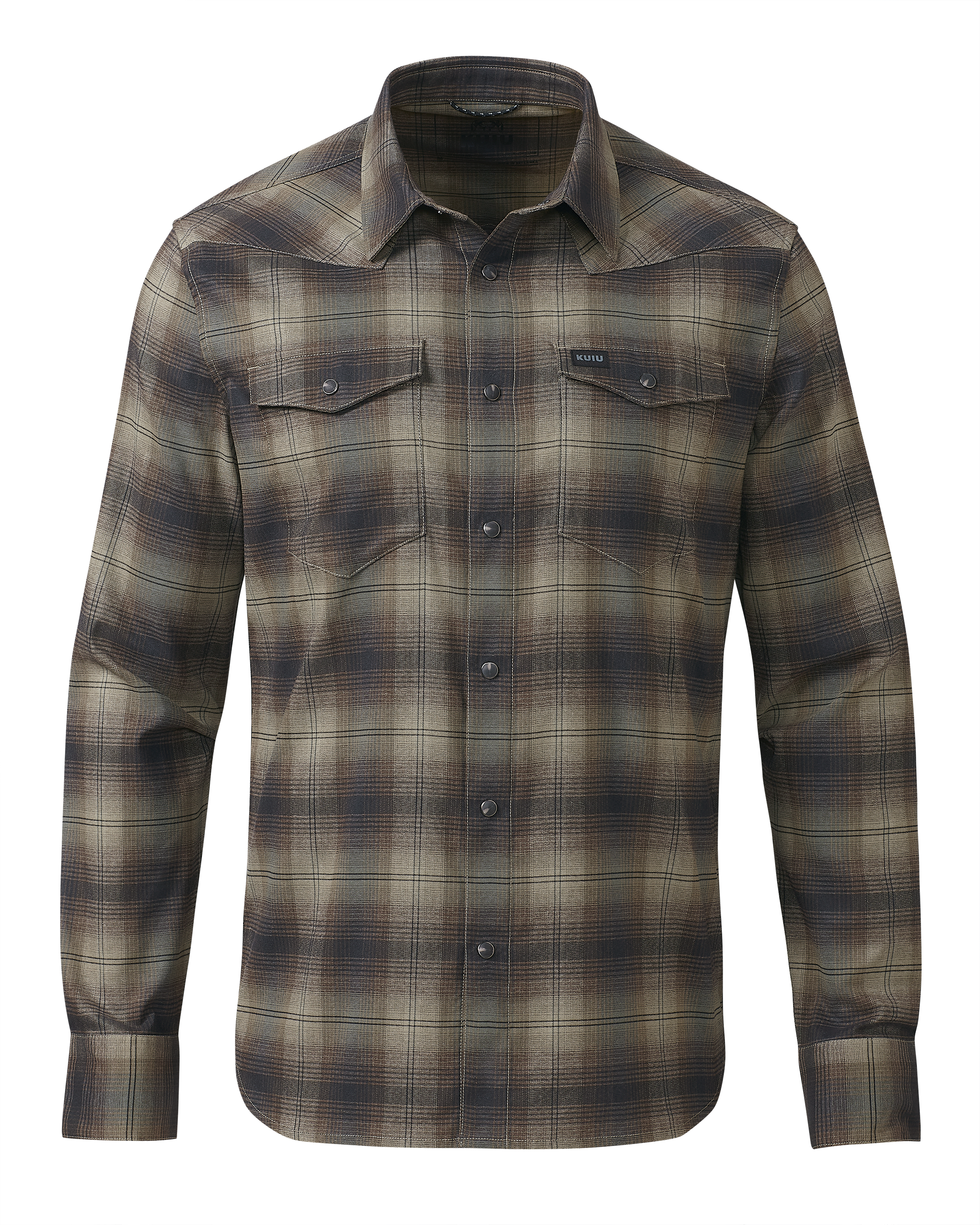 Laredo LS Shirt | Vias Ombre Plaid