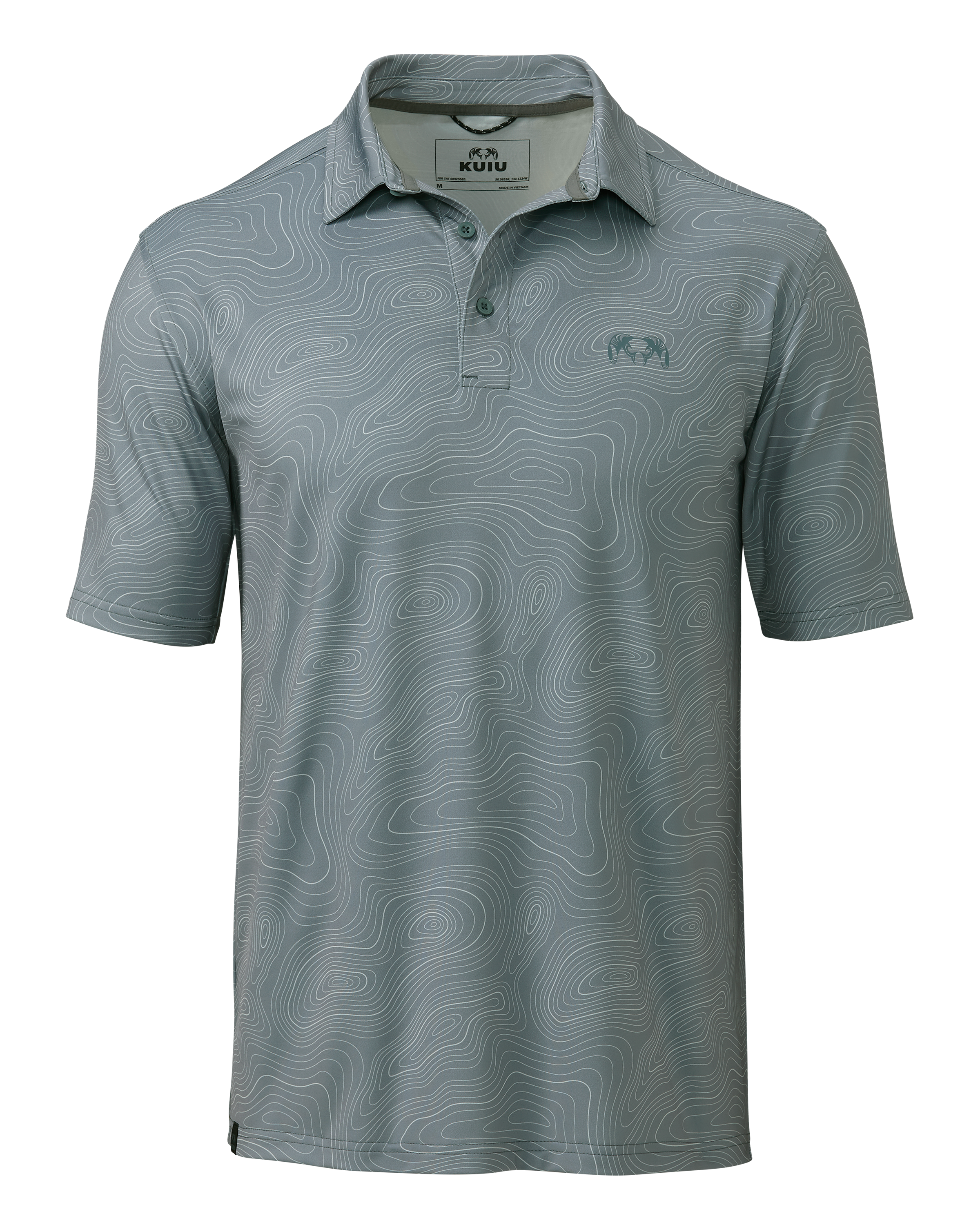 KUIU Performance Polo Topo | Slate Topo