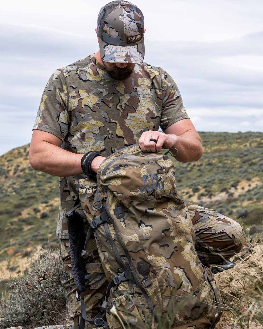 ULTRA Merino 120 LT SS Crew-T | Bone - Image 4