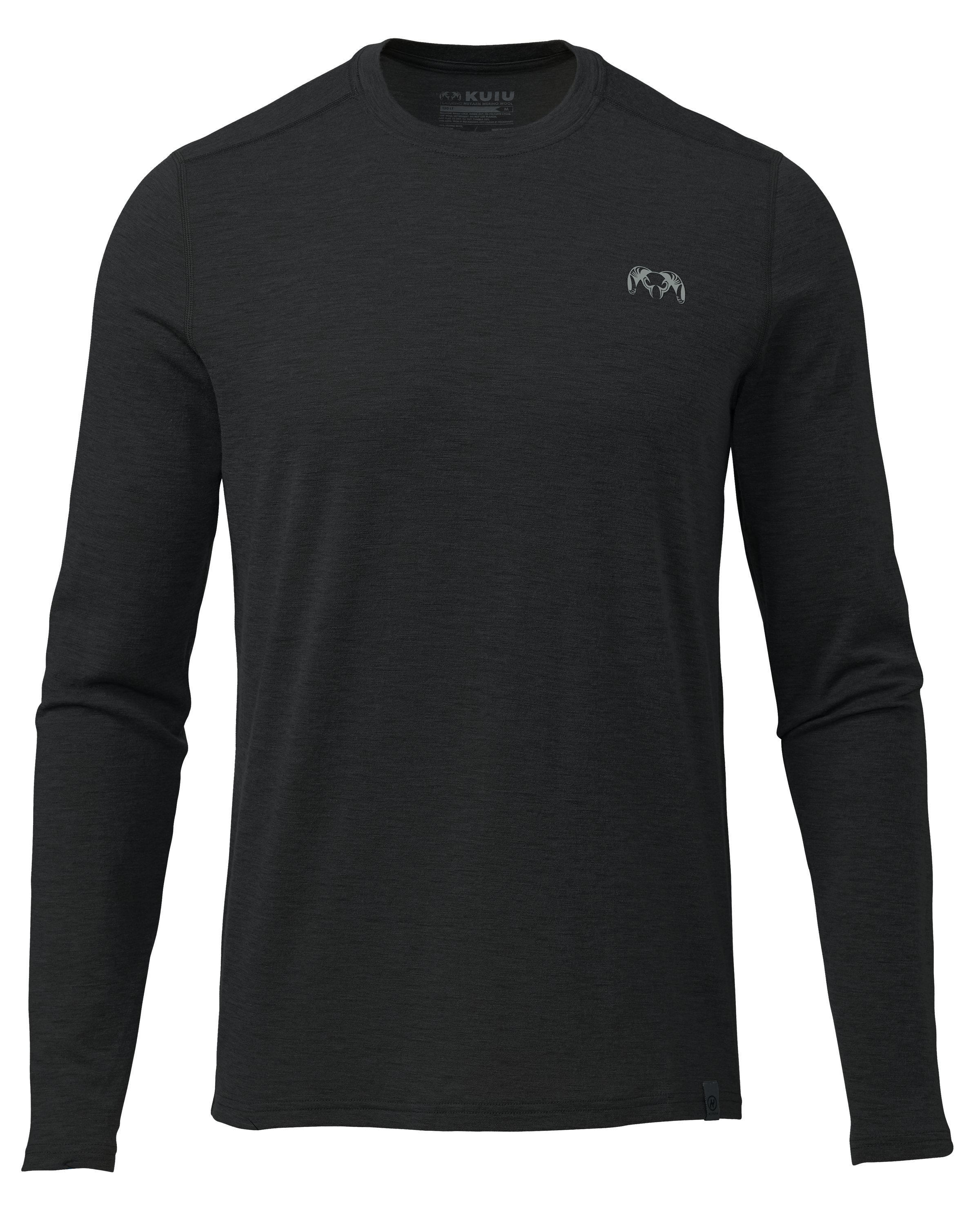 ULTRA Merino 120 LT LS Crew-T | Black