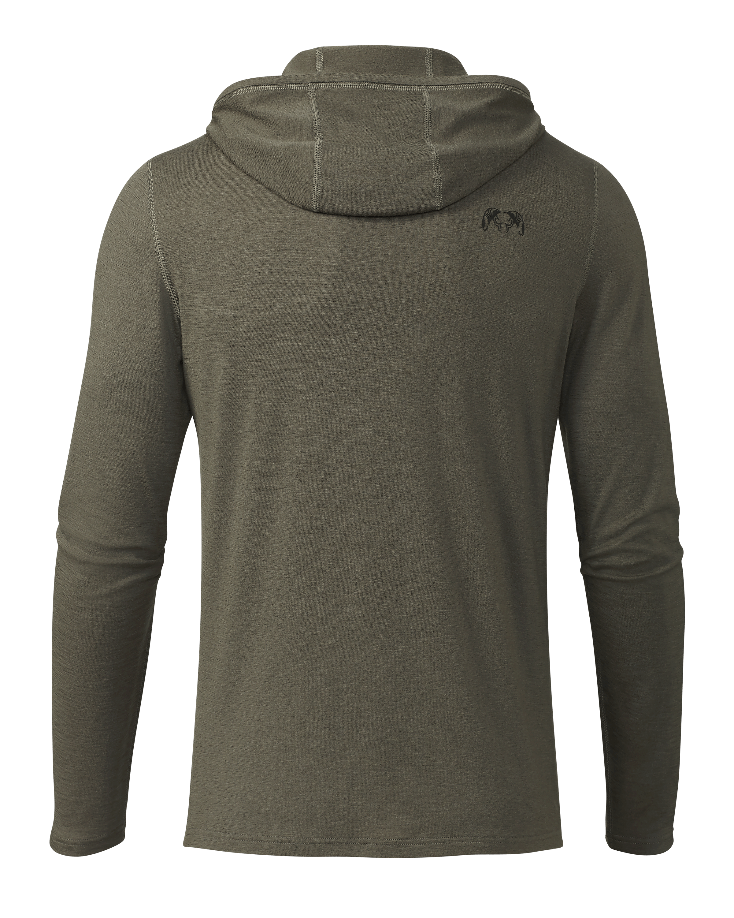 Alternative view of ULTRA Merino 120 LT LS Hoodie | Ash