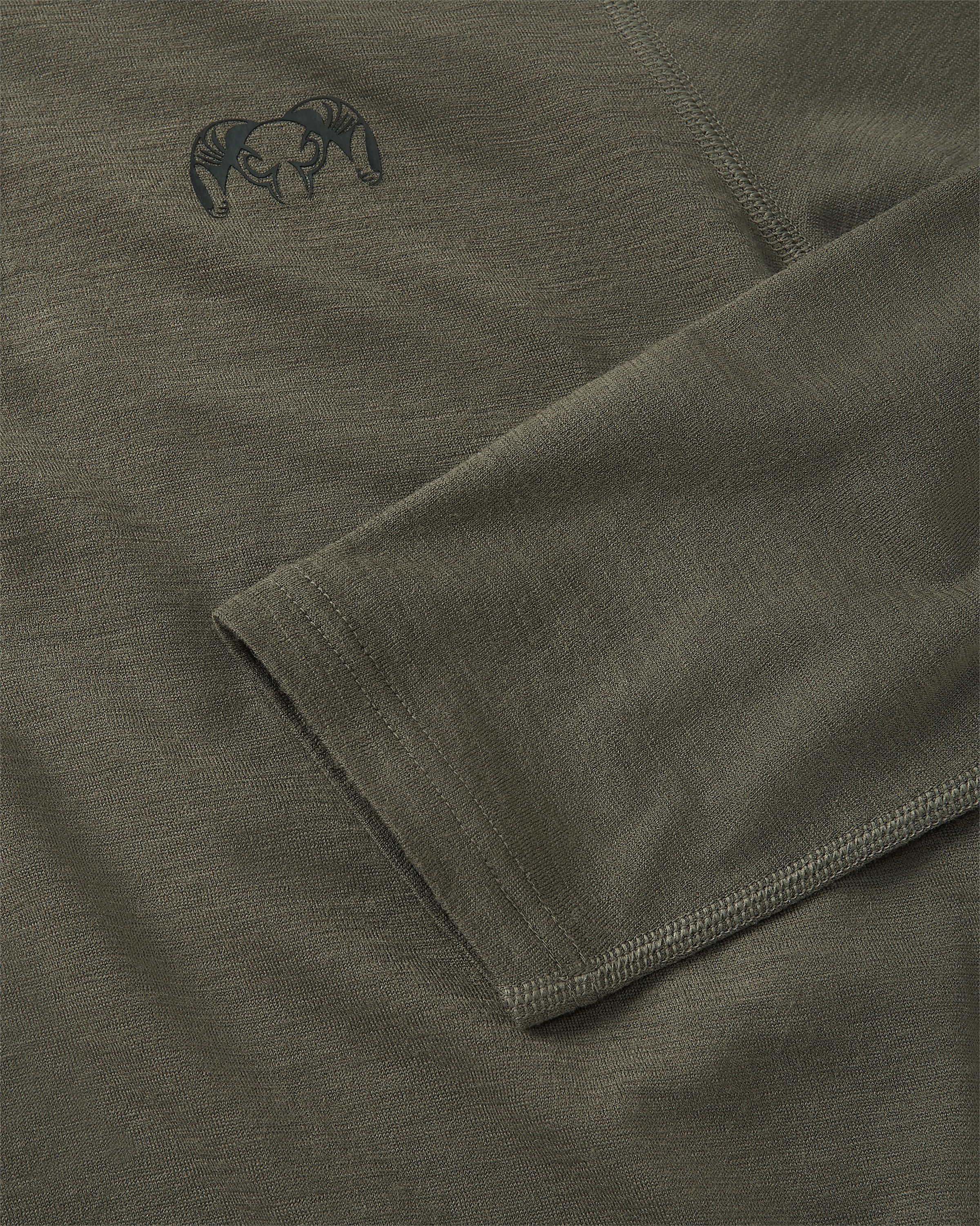 ULTRA Merino 120 LT LS Hoodie | Ash - Image 3