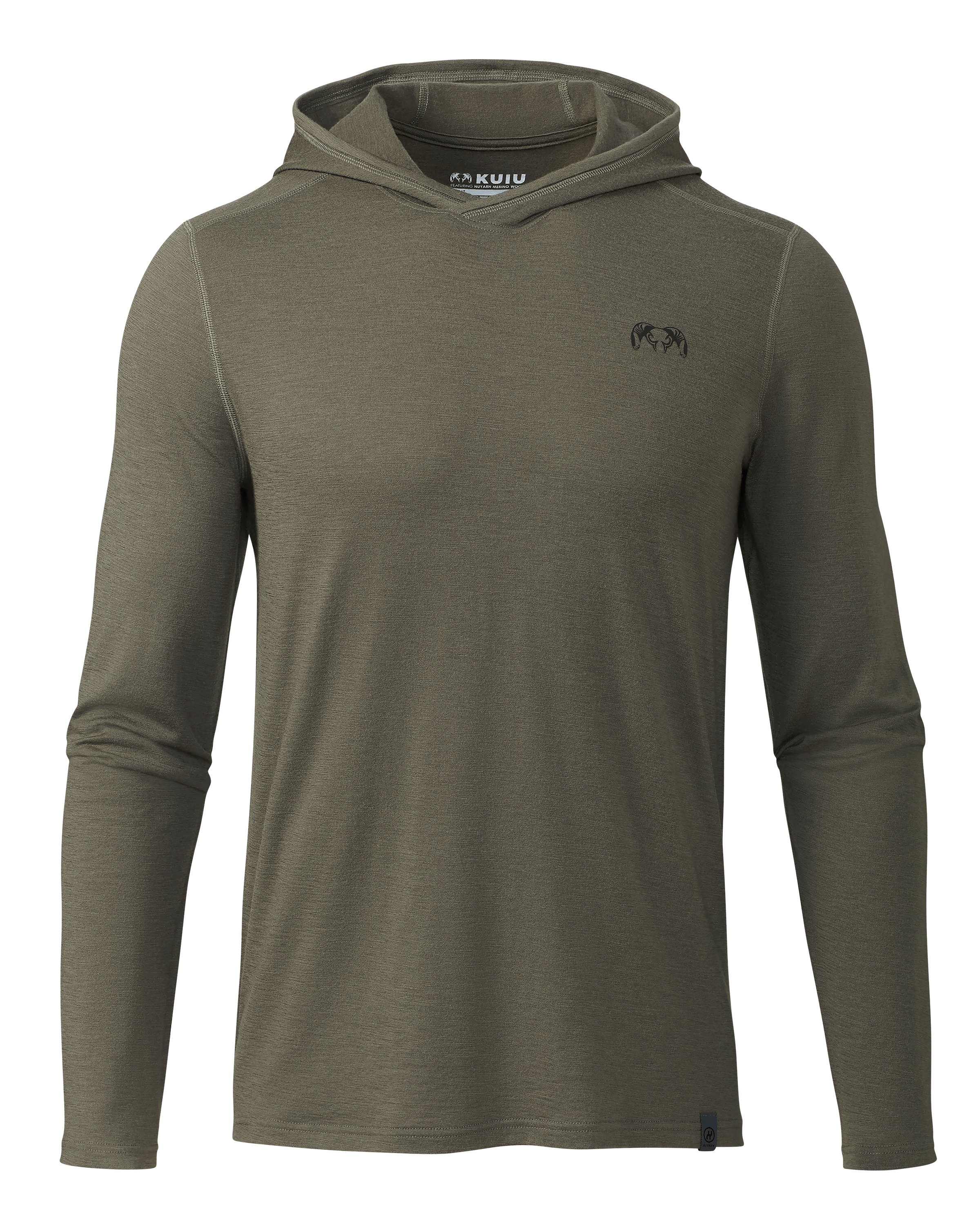 ULTRA Merino 120 LT LS Hoodie | Ash