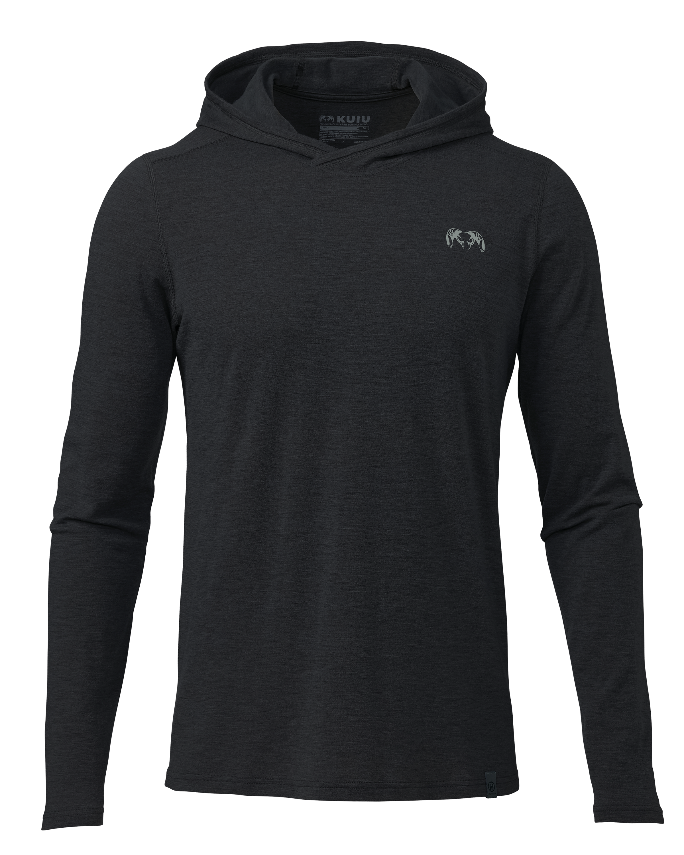 ULTRA Merino 120 LT LS Hoodie | Black