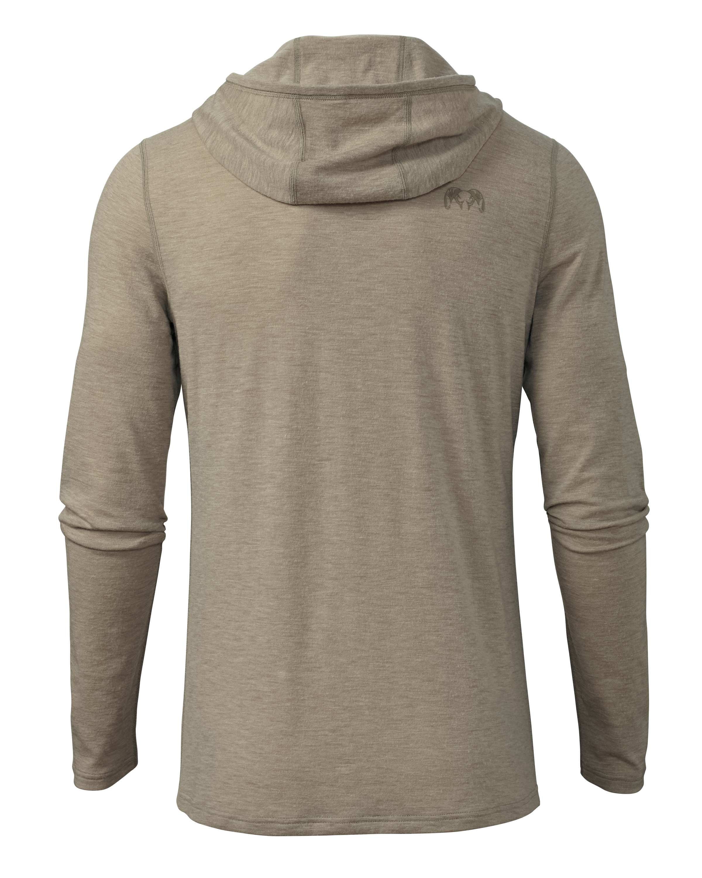 Alternative view of ULTRA Merino 120 LT LS Hoodie | Bone