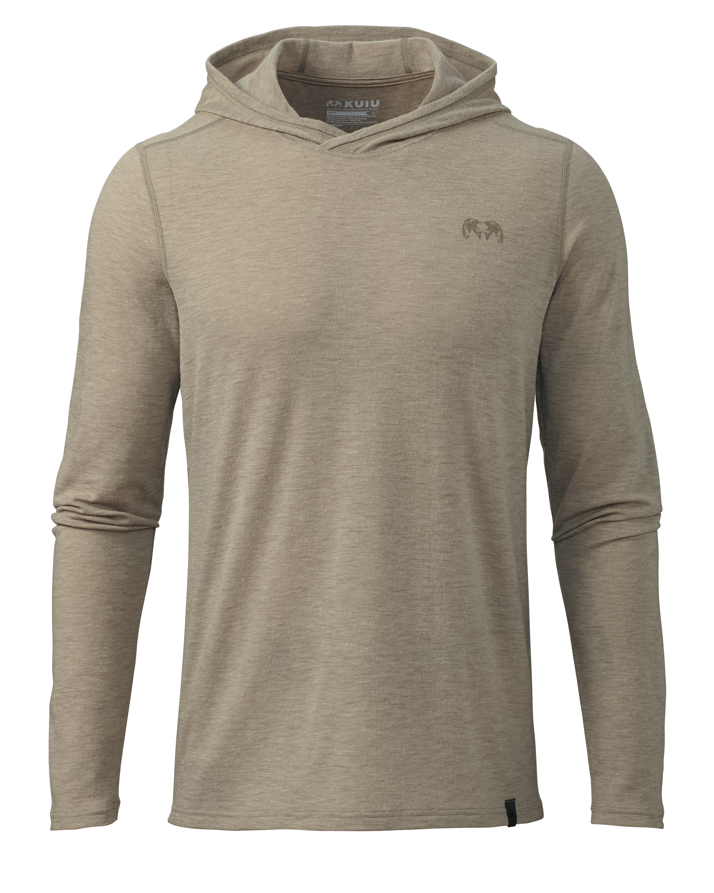 ULTRA Merino 120 LT LS Hoodie | Bone