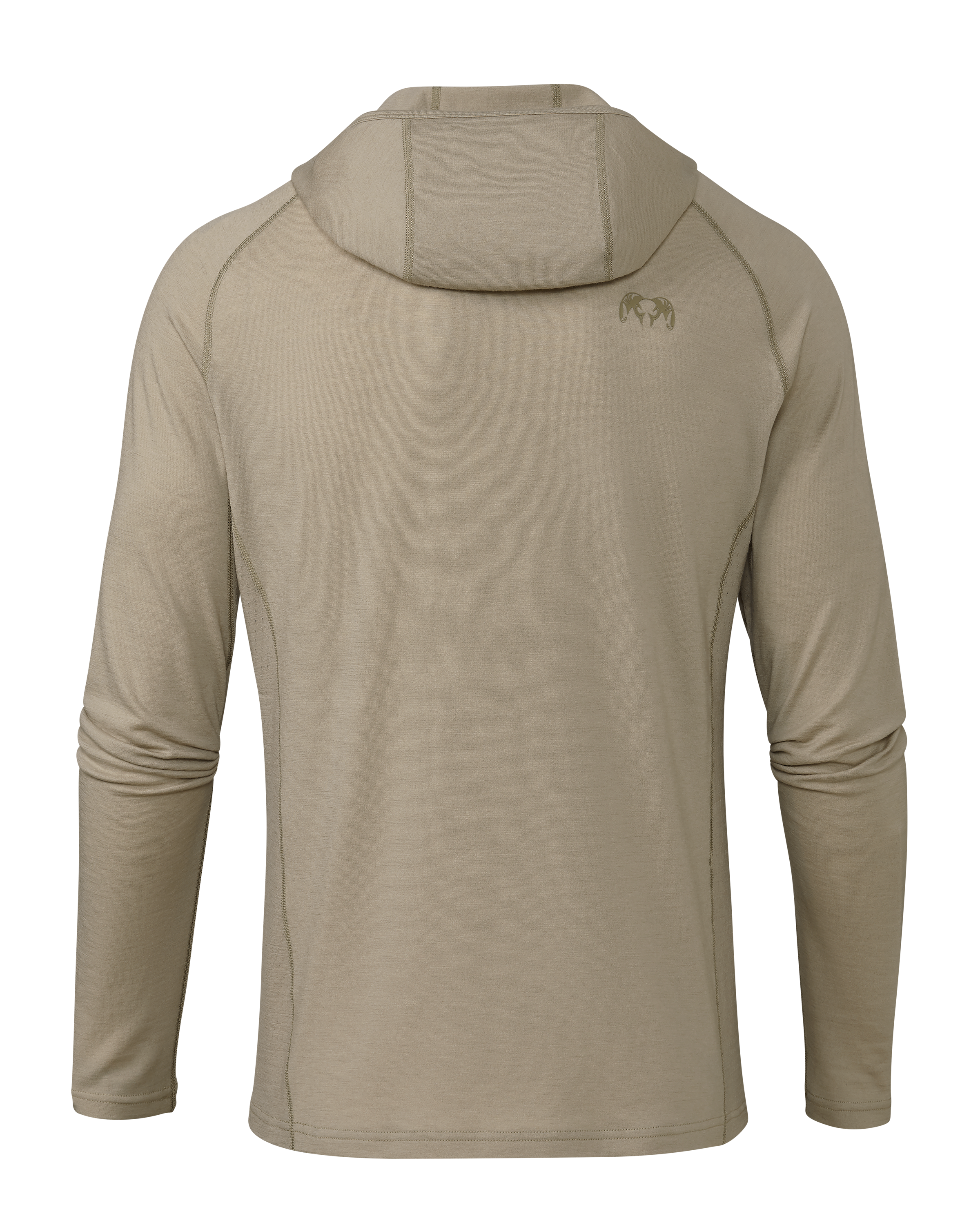Alternative view of ULTRA Merino 145 Zip-T Hunting Hoodie | Bone