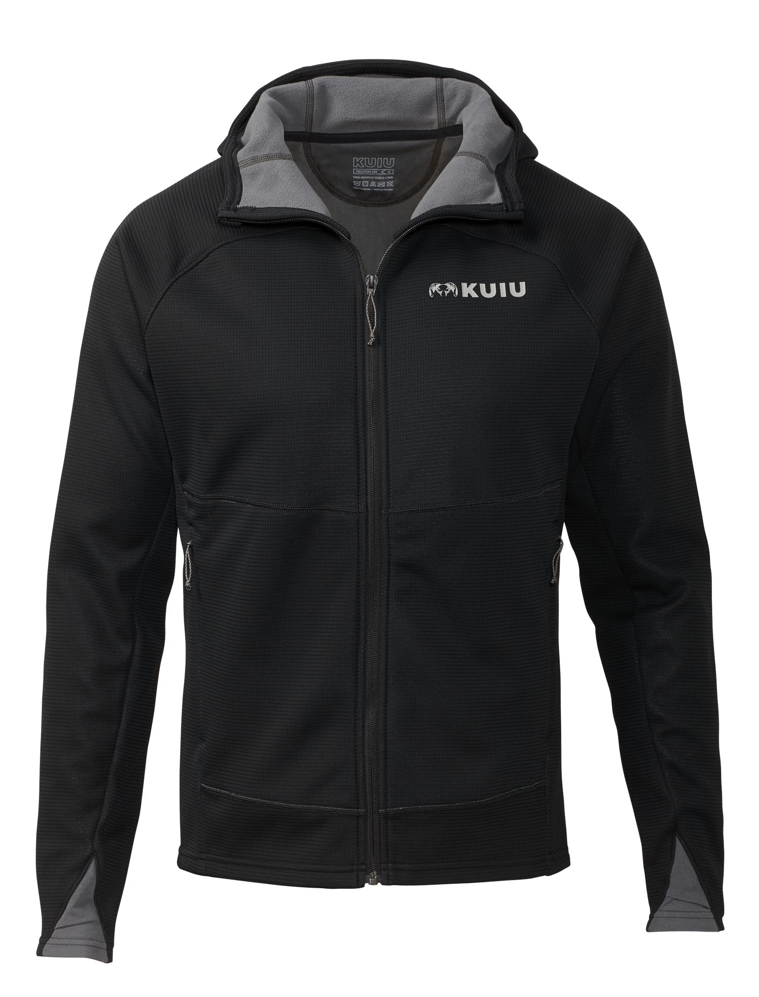 Peloton 240 Full Zip Hoodie | Black