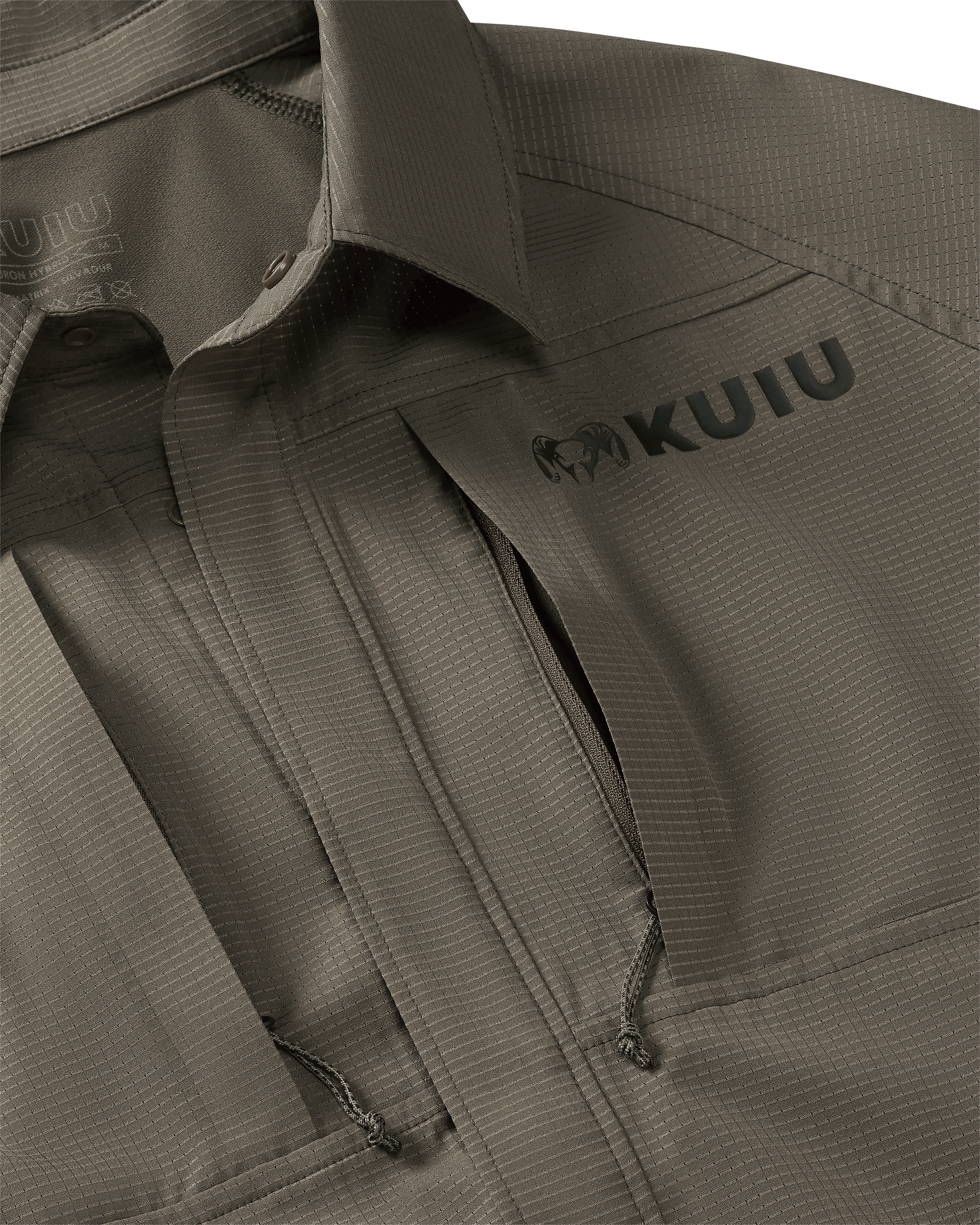 Tiburon Hybrid Snap Shirt | Ash - Image 3