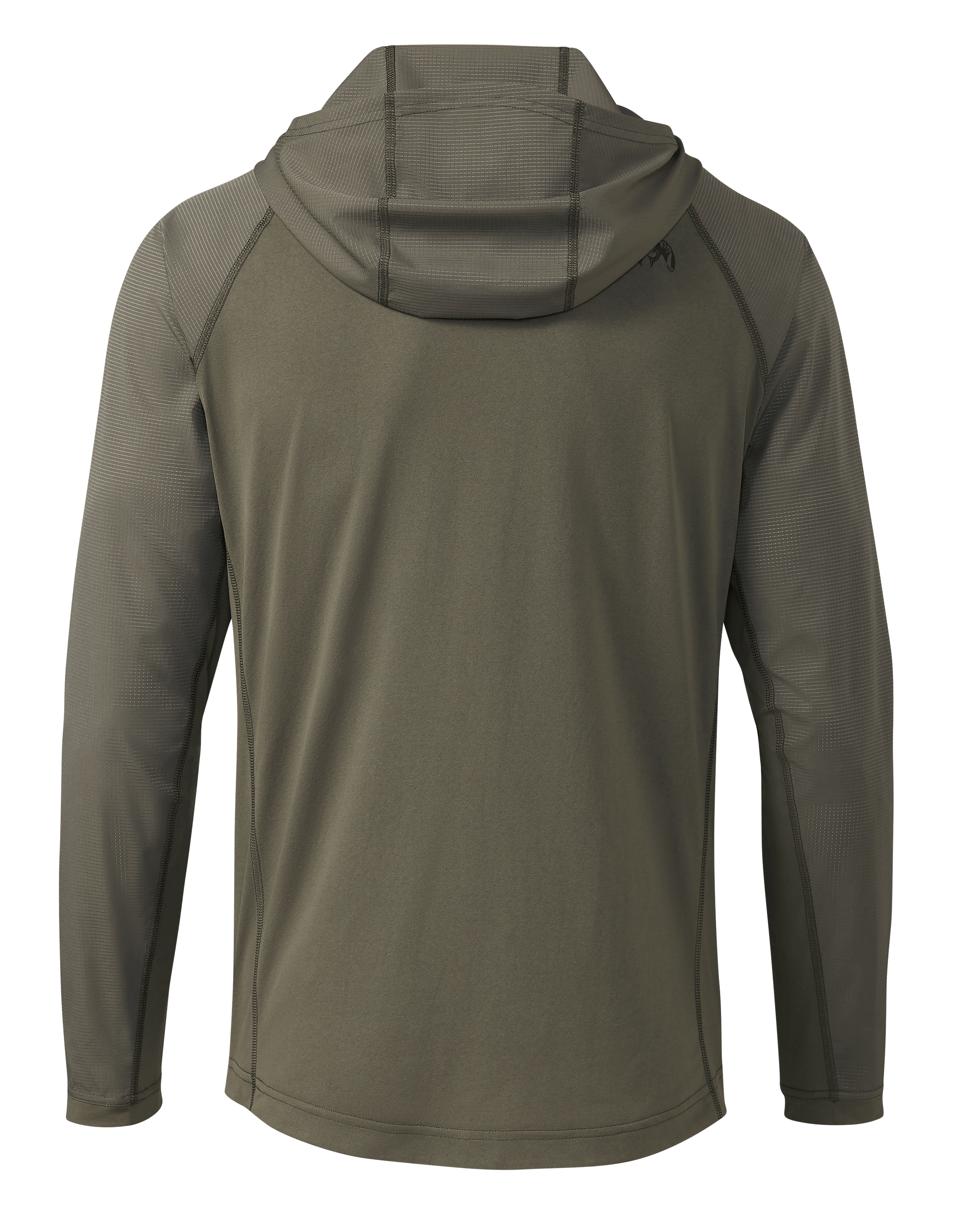 Alternative view of Tiburon Hybrid Hoodie | Ash