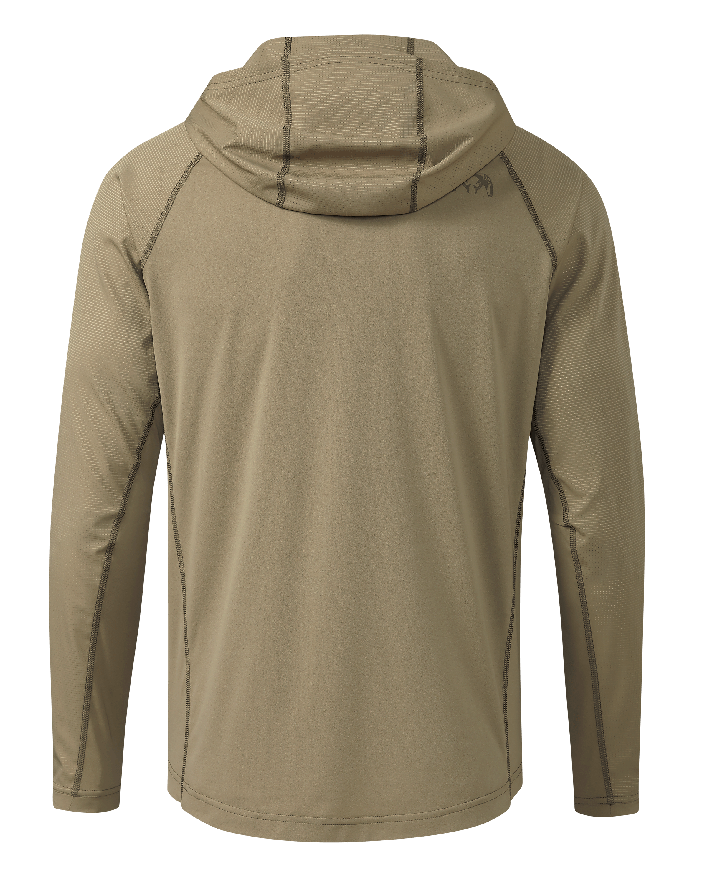 Alternative view of Tiburon Hybrid Hoodie | Khaki