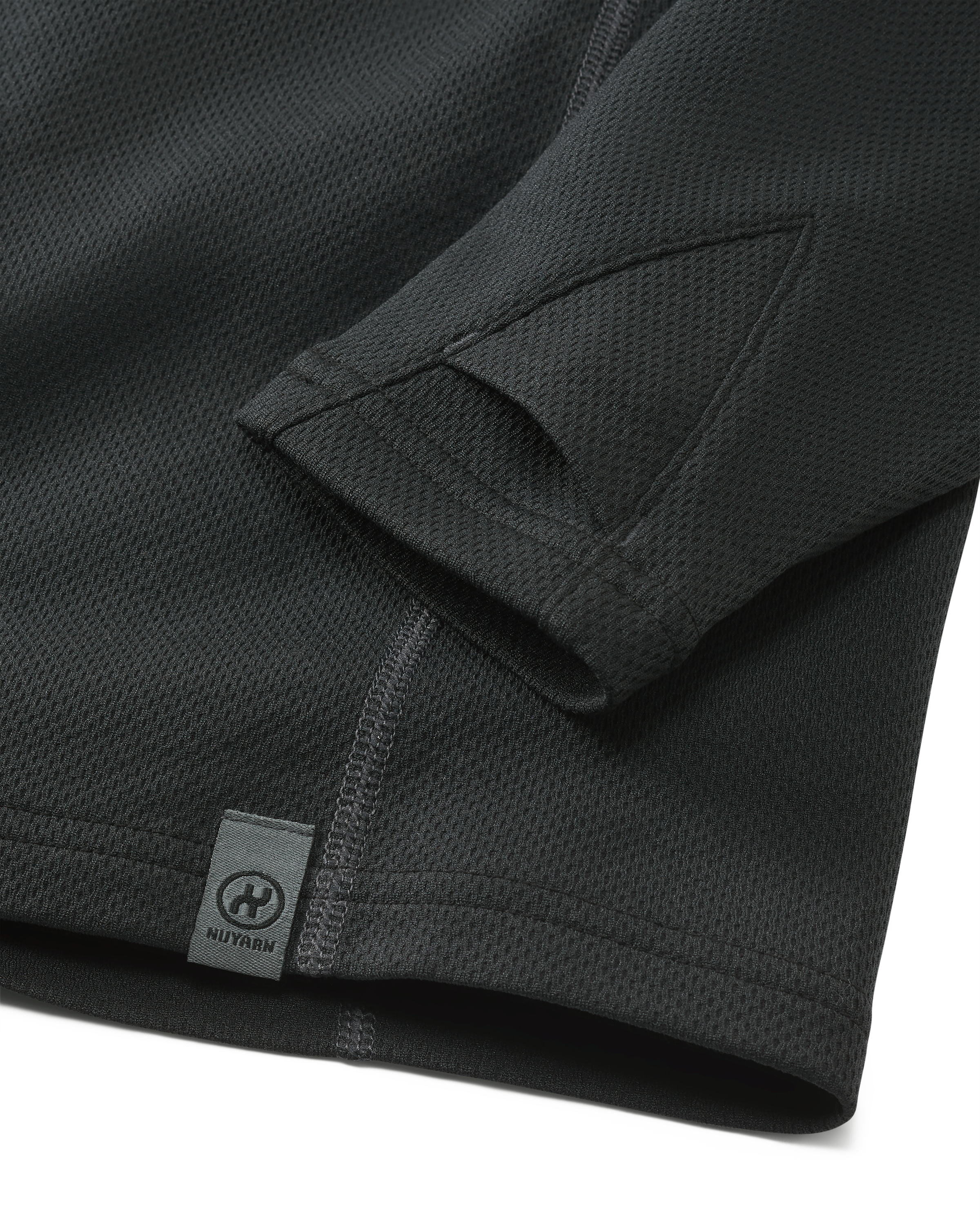 Alternative view of PRO Merino 200 Zip-T Hoodie | Black