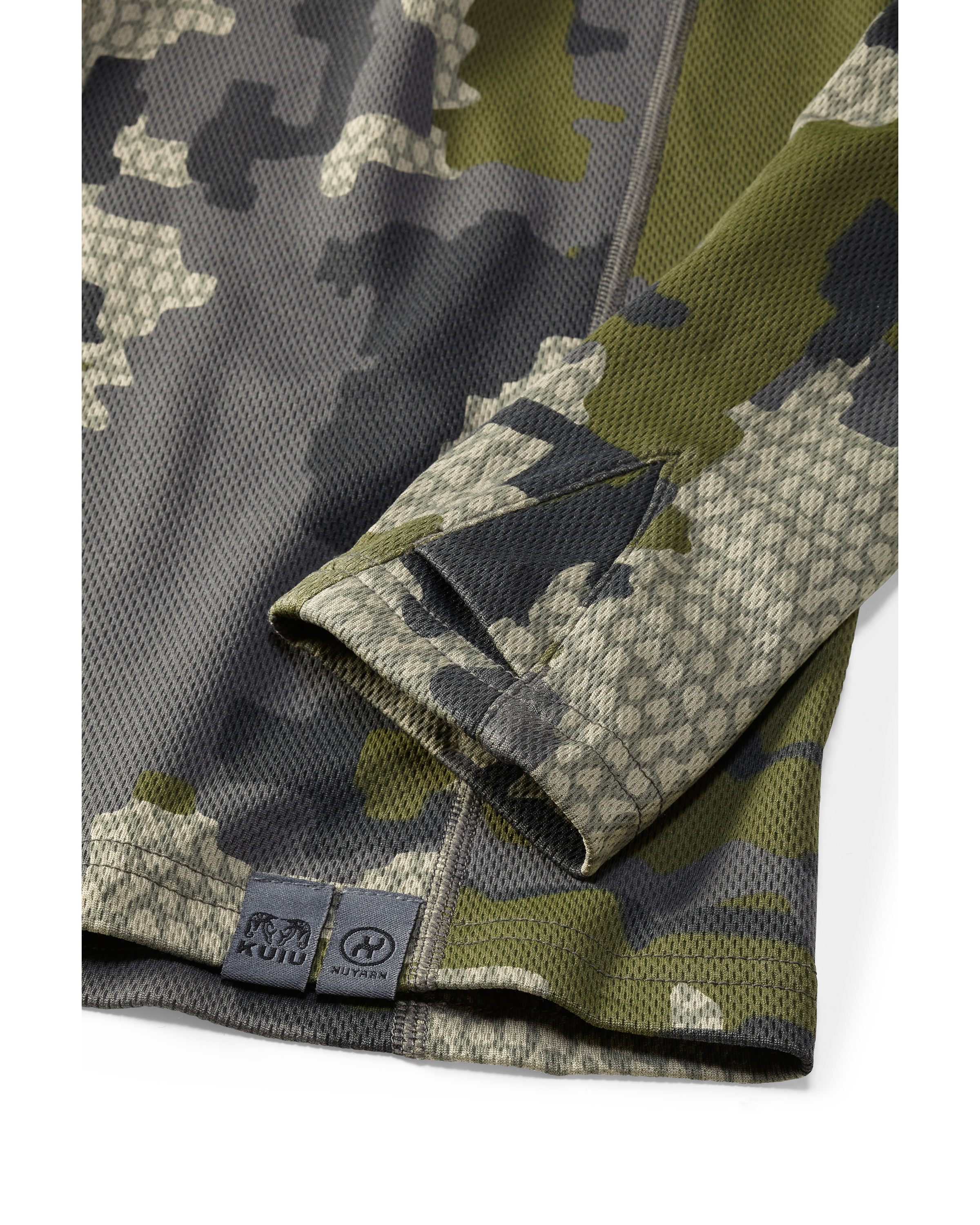 PRO Merino 200 Zip-T Hoodie | Verde - Image 3