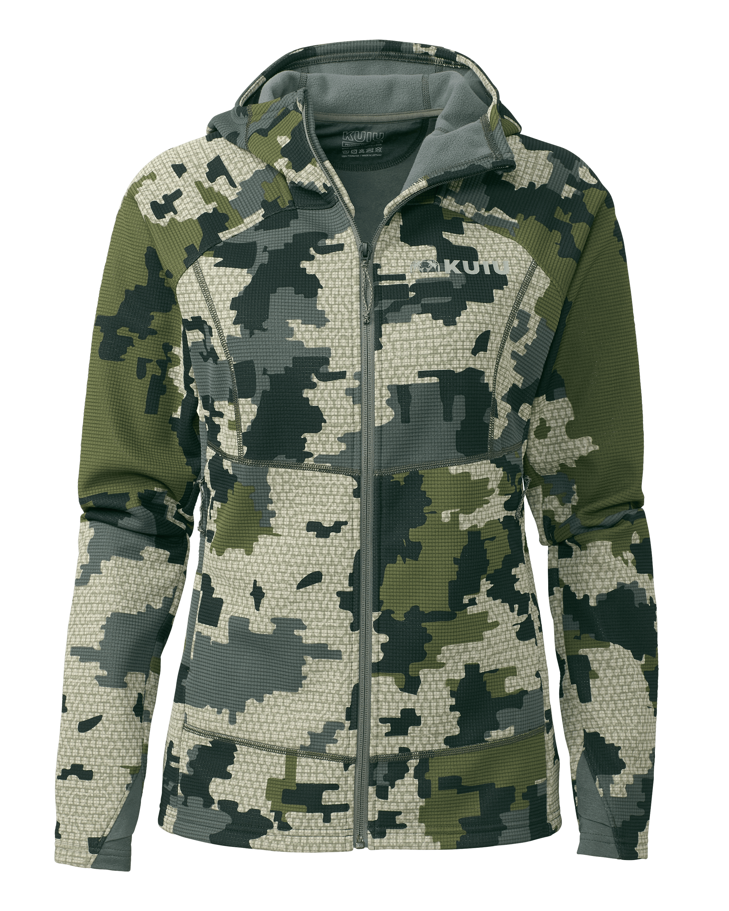 Women's Peloton 240 Full Zip Hoodie | Verde