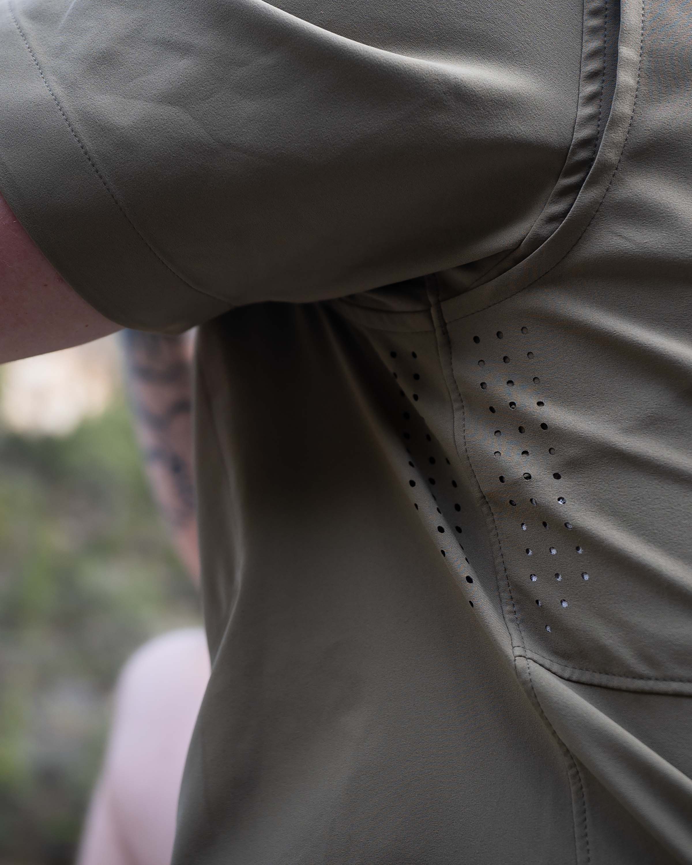 Mesa Vented SS Snap Shirt Topo | Bone Topo Print - Image 6