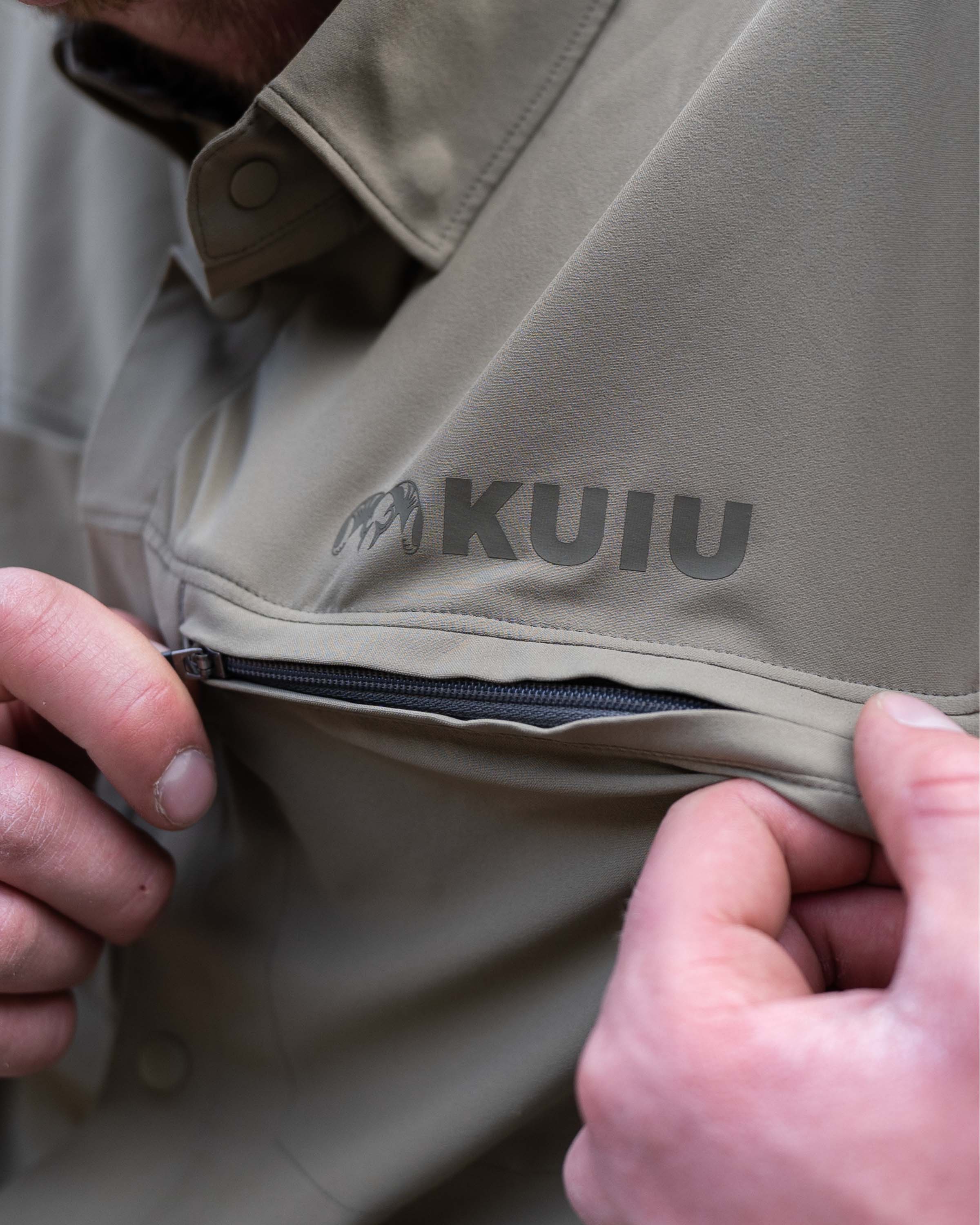 Mesa Vented SS Snap Shirt Topo | Bone Topo Print - Image 7