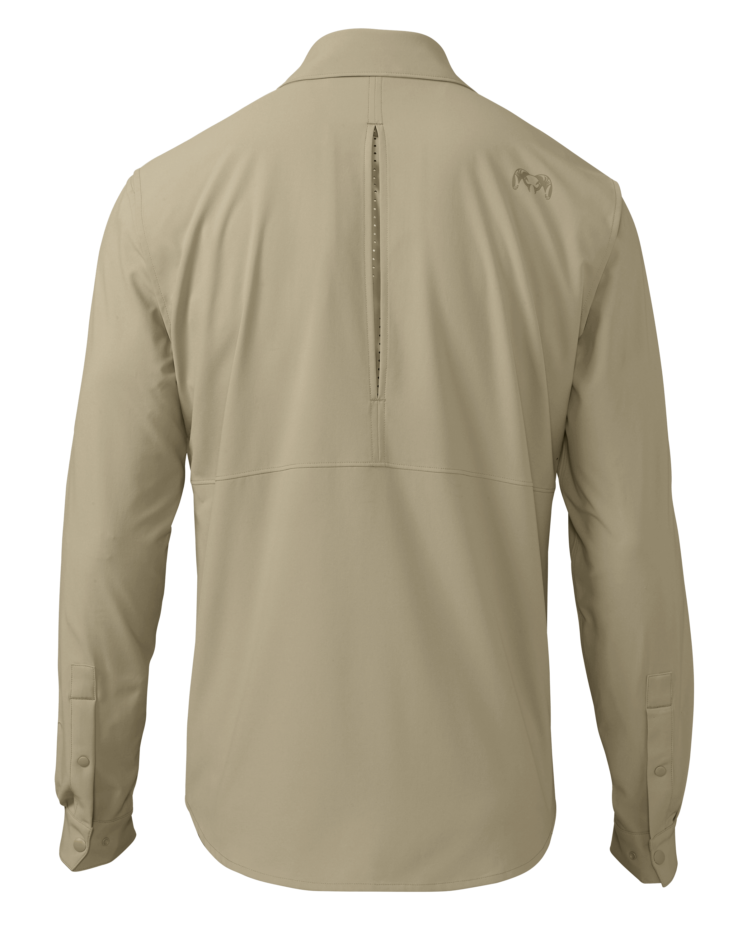 Alternative view of Outlet Mesa Vented LS Snap Shirt | Bone