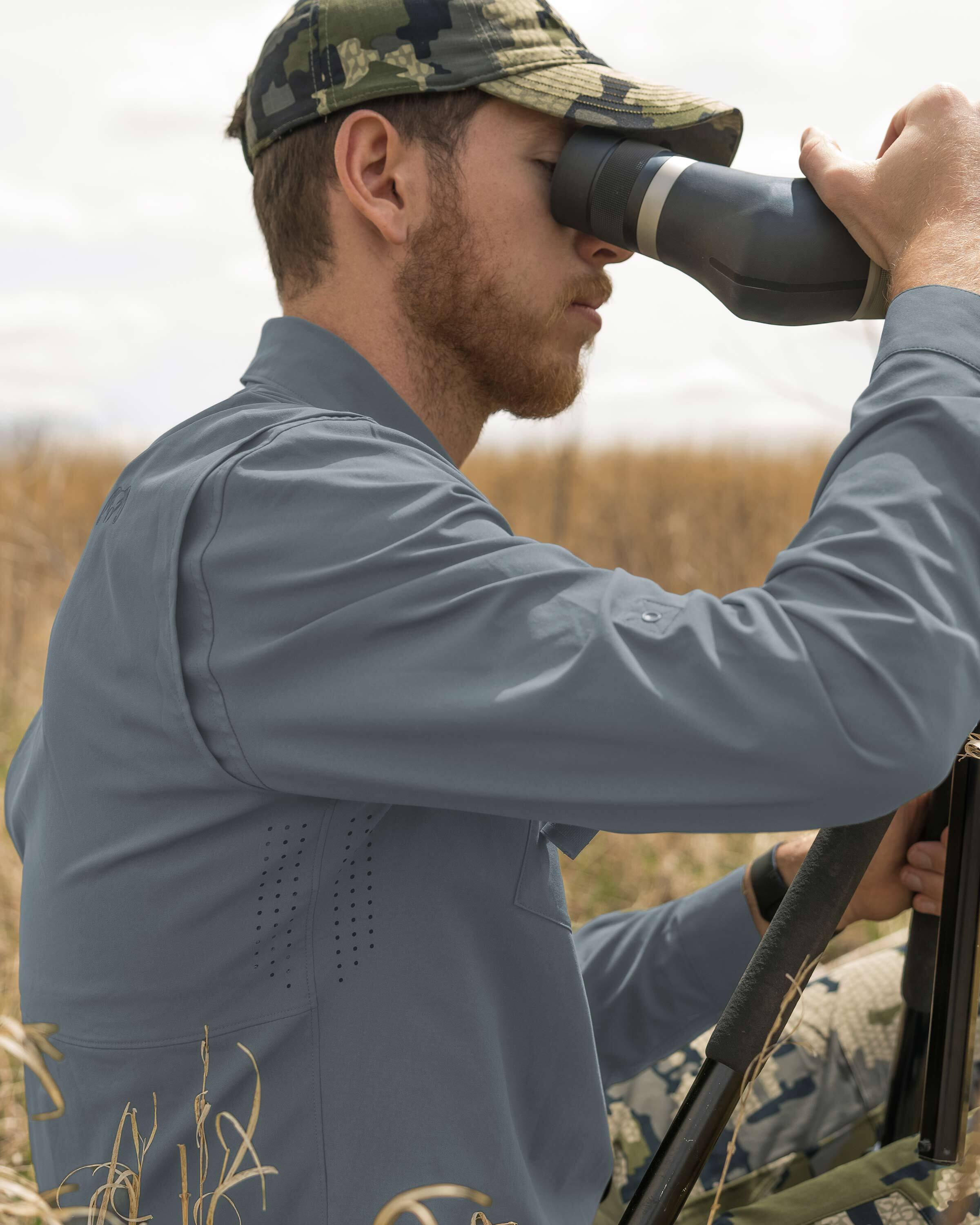 Alternative view of Mesa Vented LS Snap Shirt | Slate