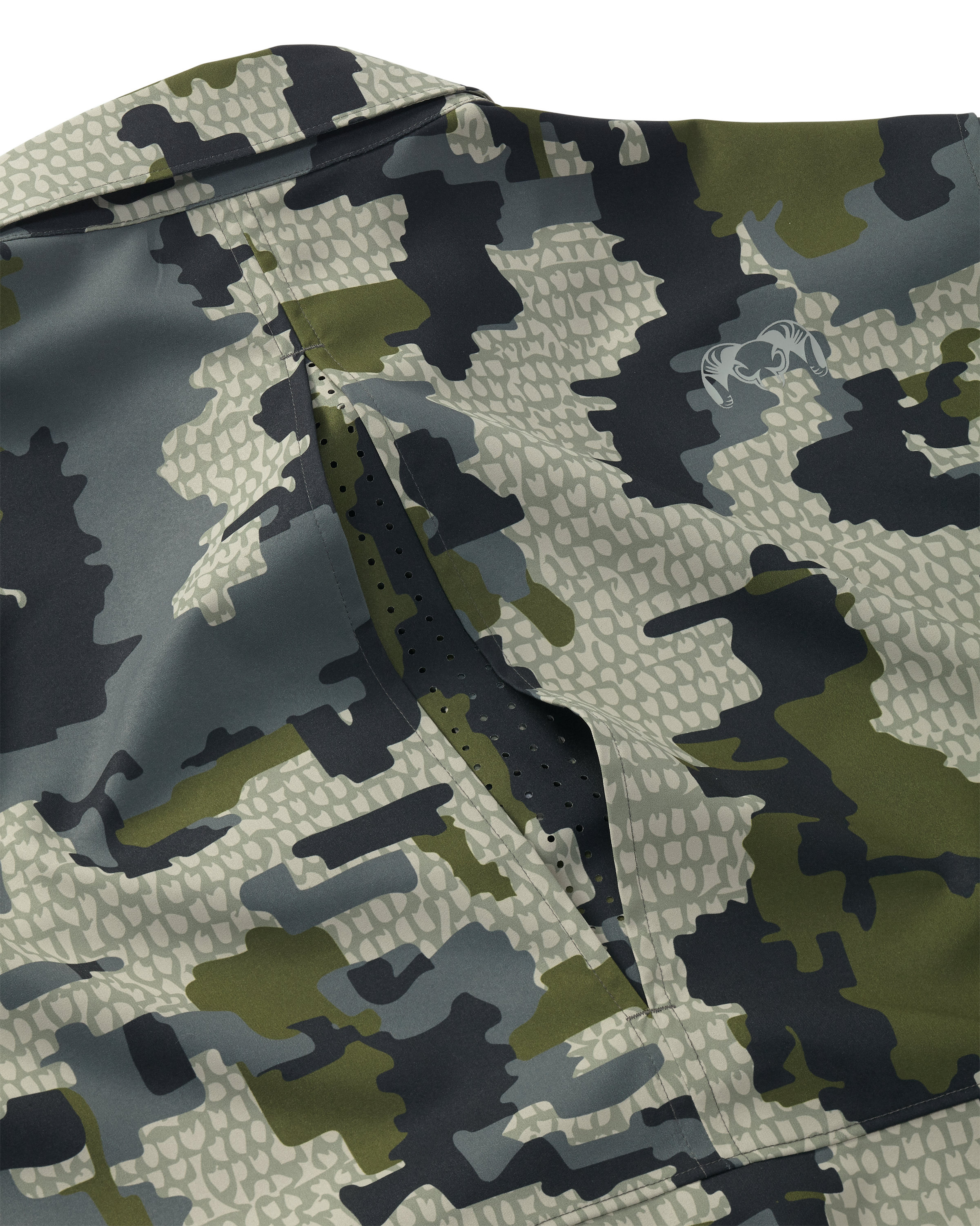 Mesa Vented LS Snap Shirt | Verde - Image 3