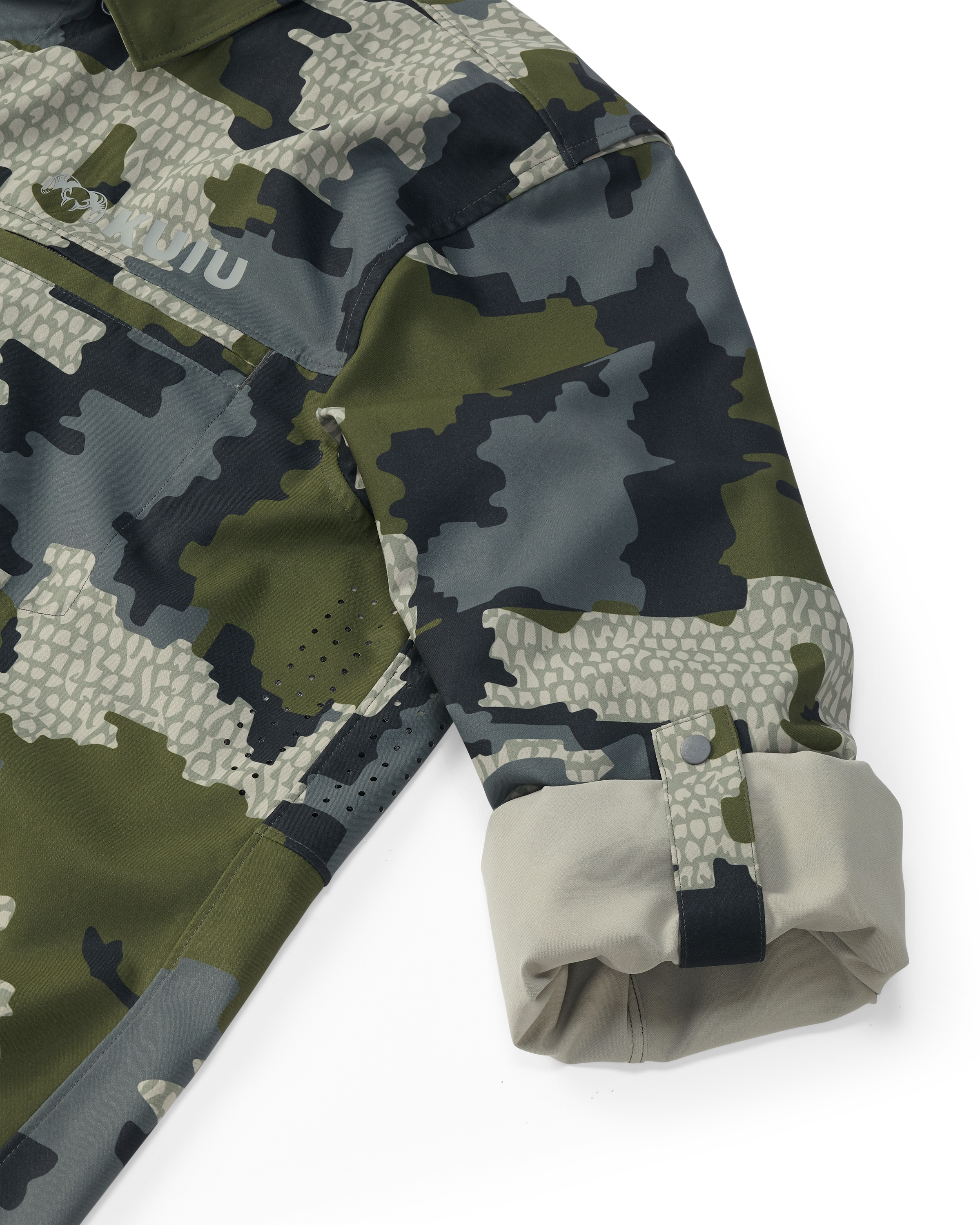 Mesa Vented LS Snap Shirt | Verde - Image 6