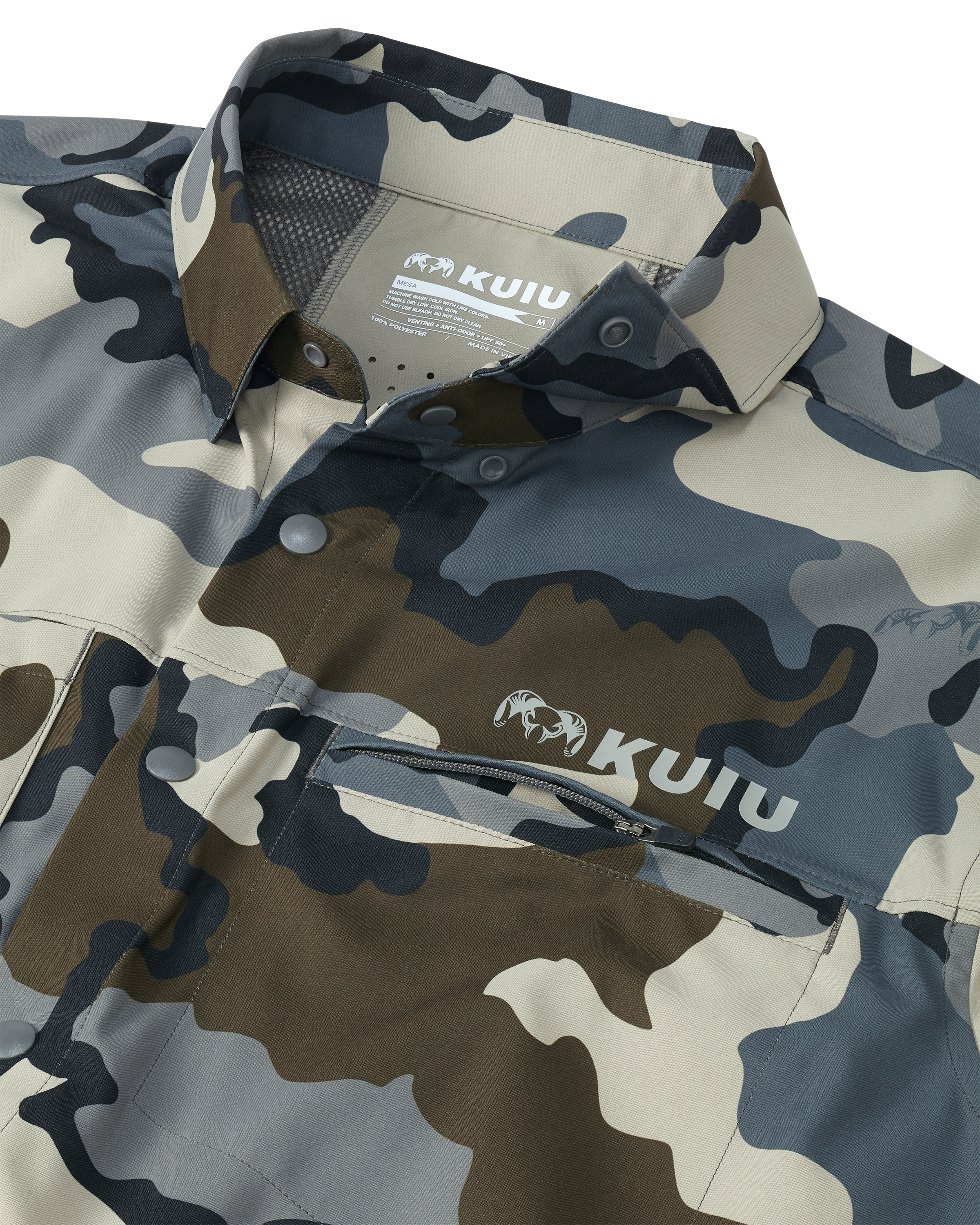 Mesa Vented LS Snap Shirt | Vias - Image 4
