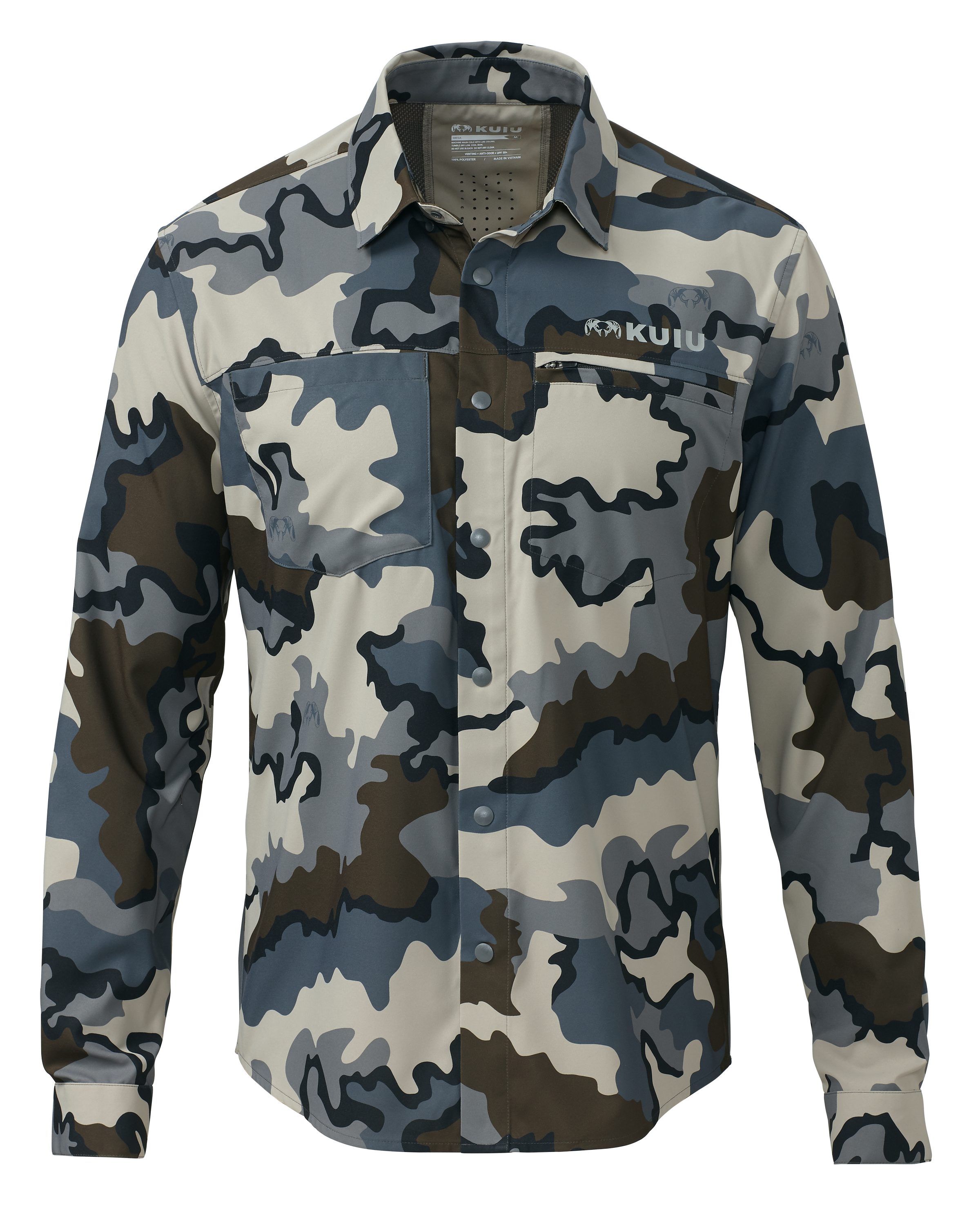Mesa Vented LS Snap Shirt | Vias