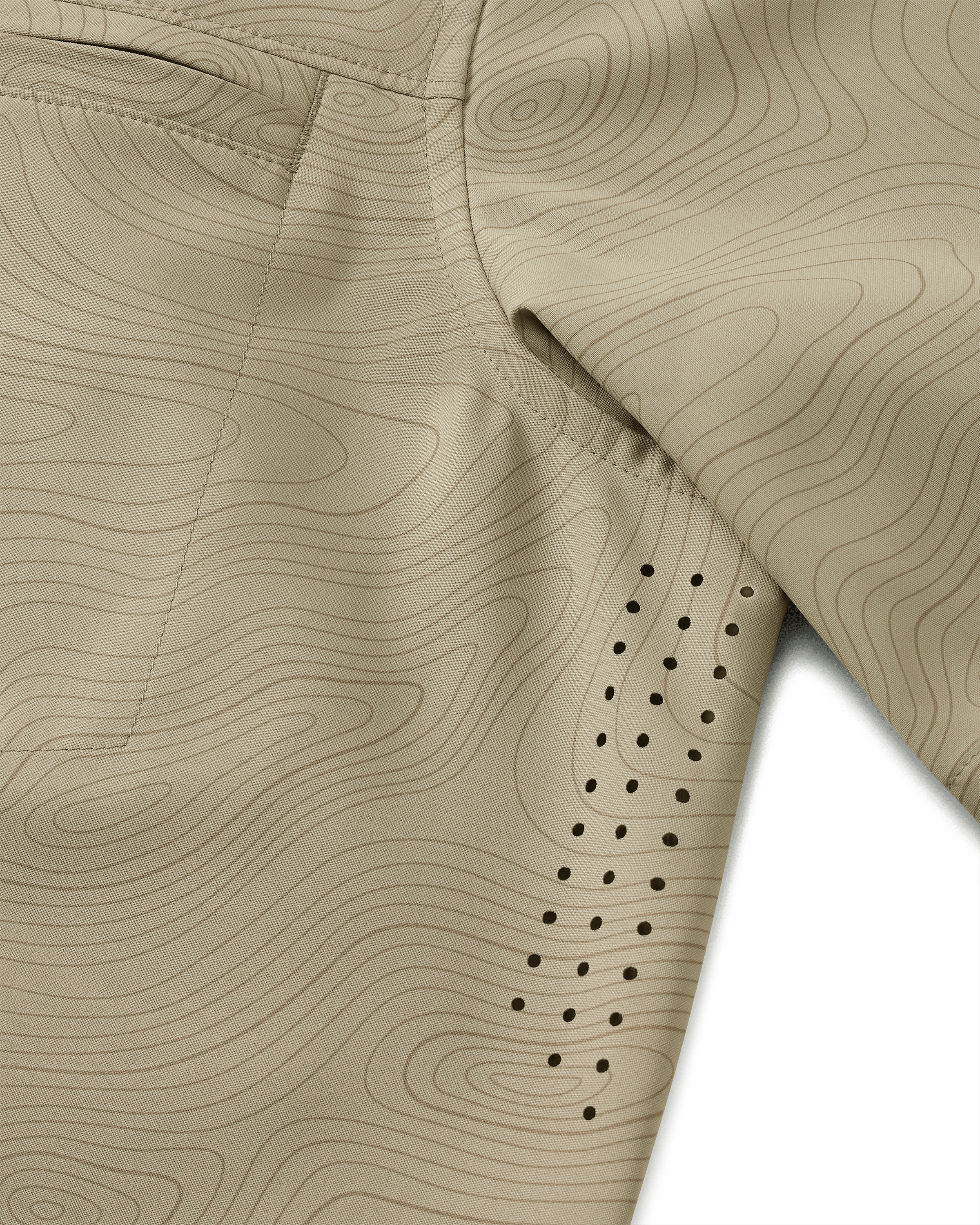 Mesa Vented SS Snap Shirt Topo | Bone Topo Print - Image 5