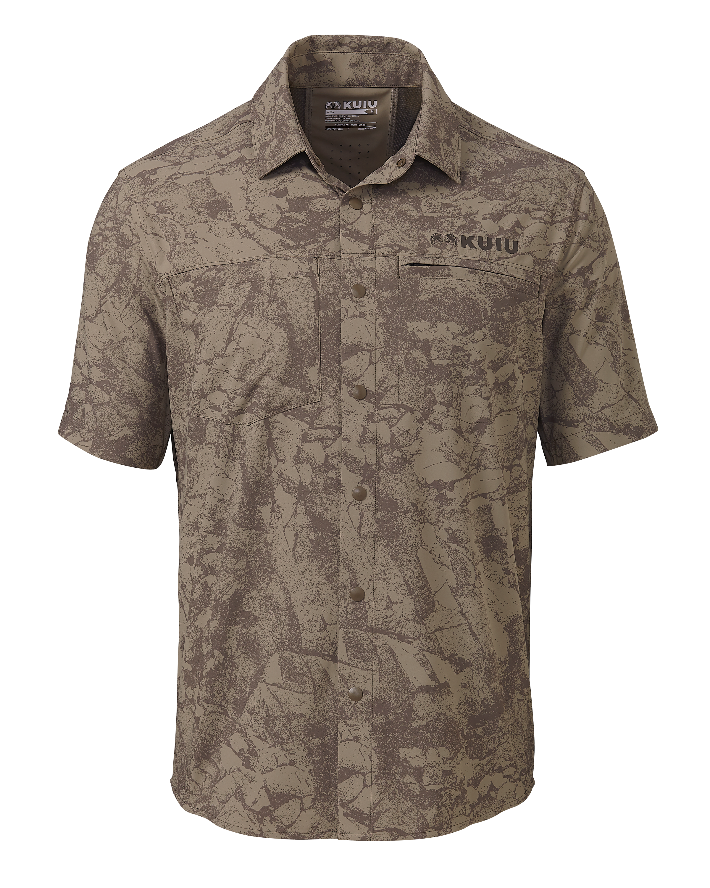 Mesa Vented SS Snap Shirt Gritstone | Silt Gritstone