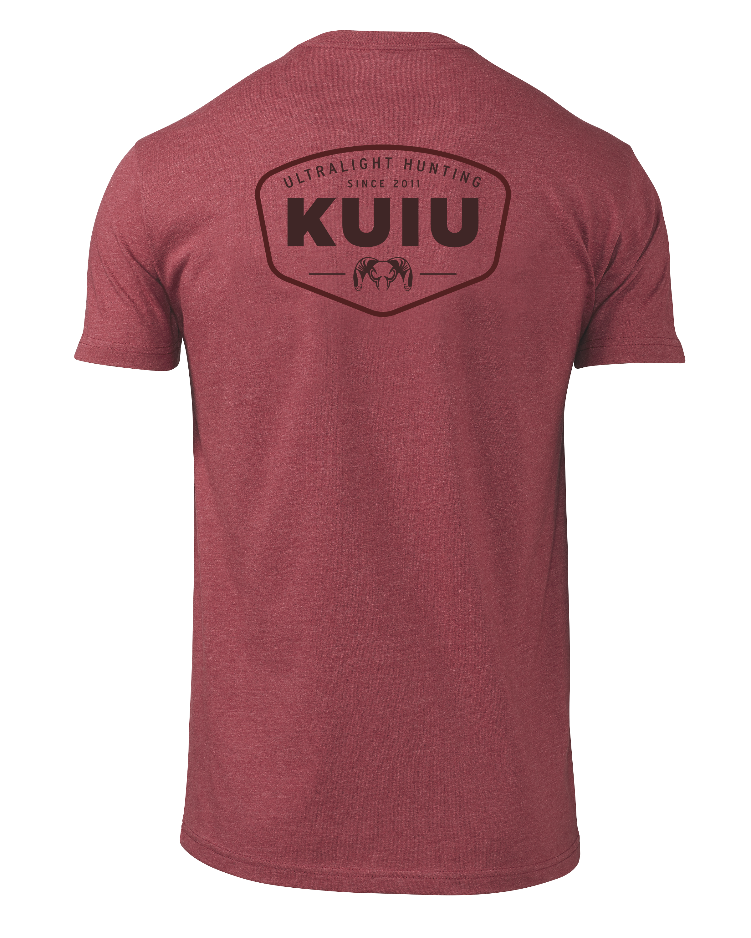 KUIU Ram Badge T-Shirt | Cardinal