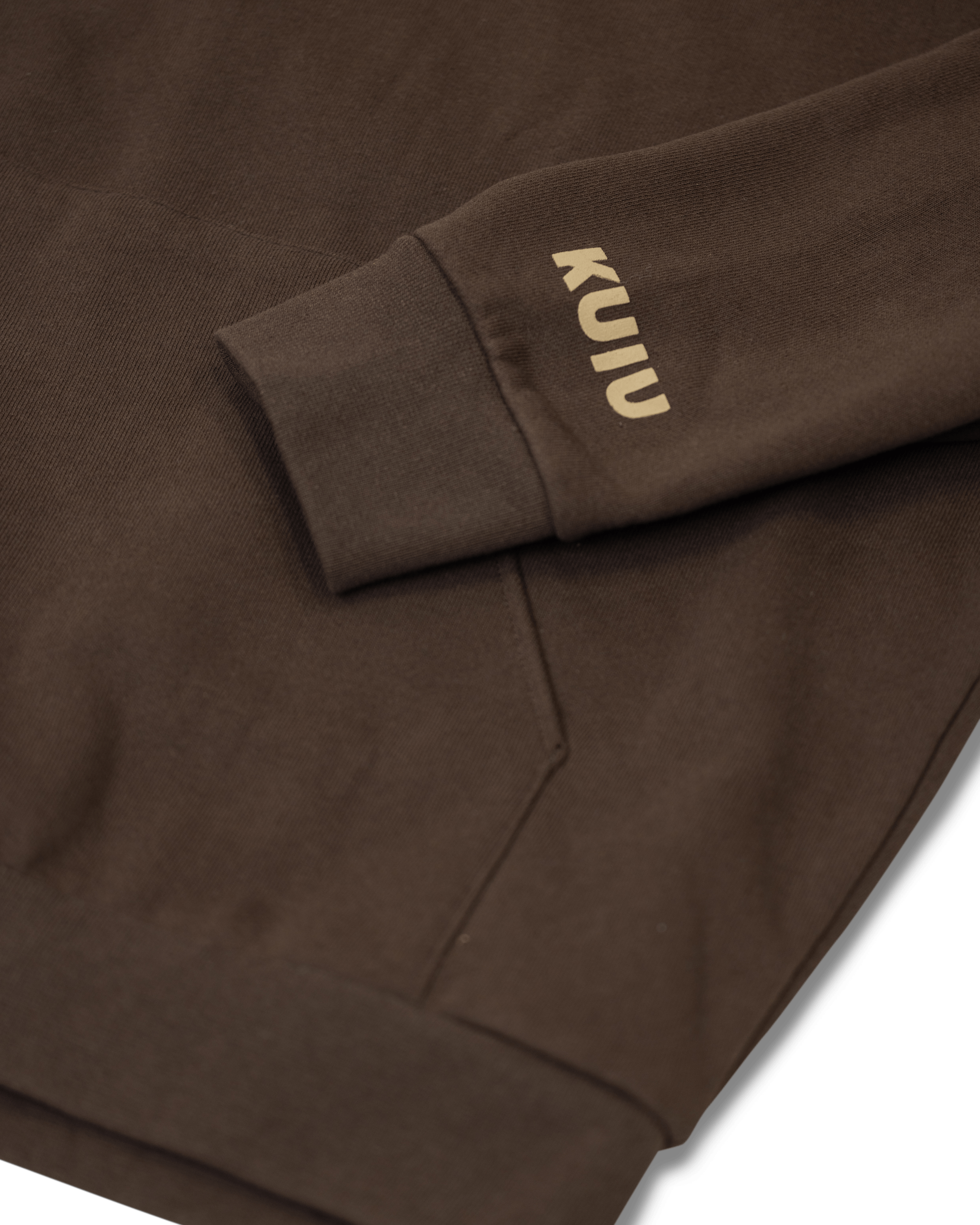 Workgrade Heavyweight Hoodie | Brown - Image 3