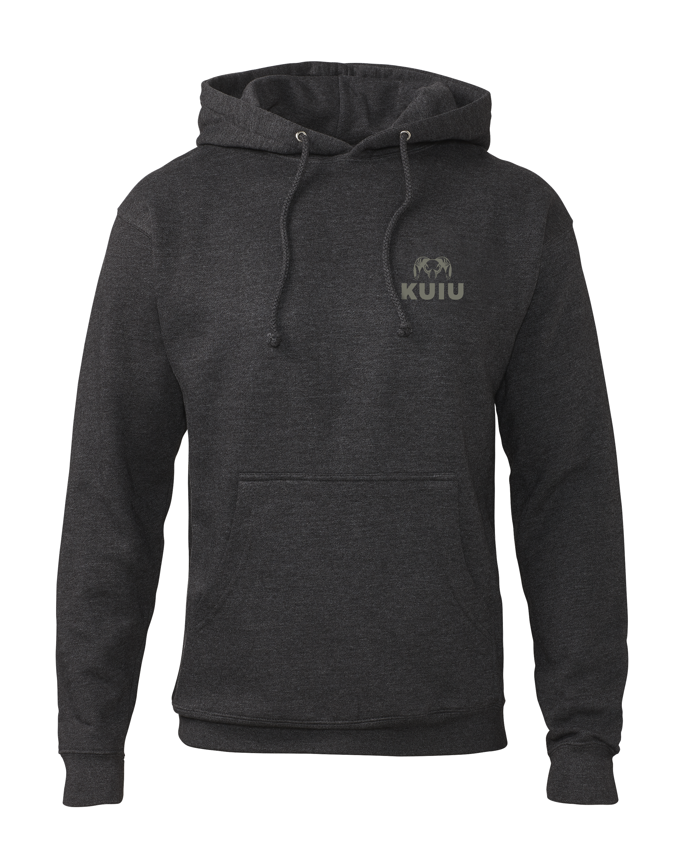 Alternative view of Outlet KUIU Bowhunter Badge Hoodie | Charcoal