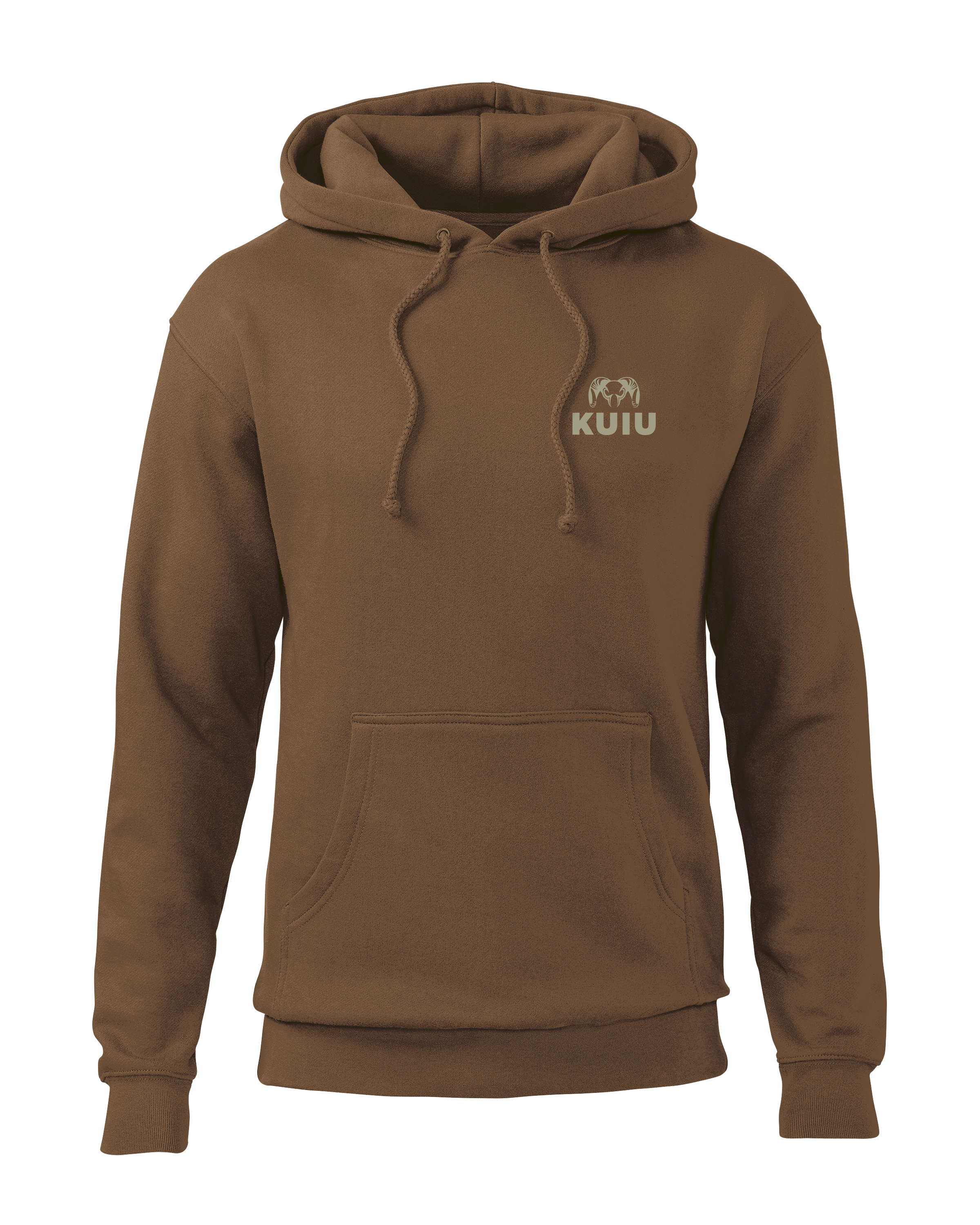 Alternative view of KUIU Bowhunter Badge Hoodie | Saddle