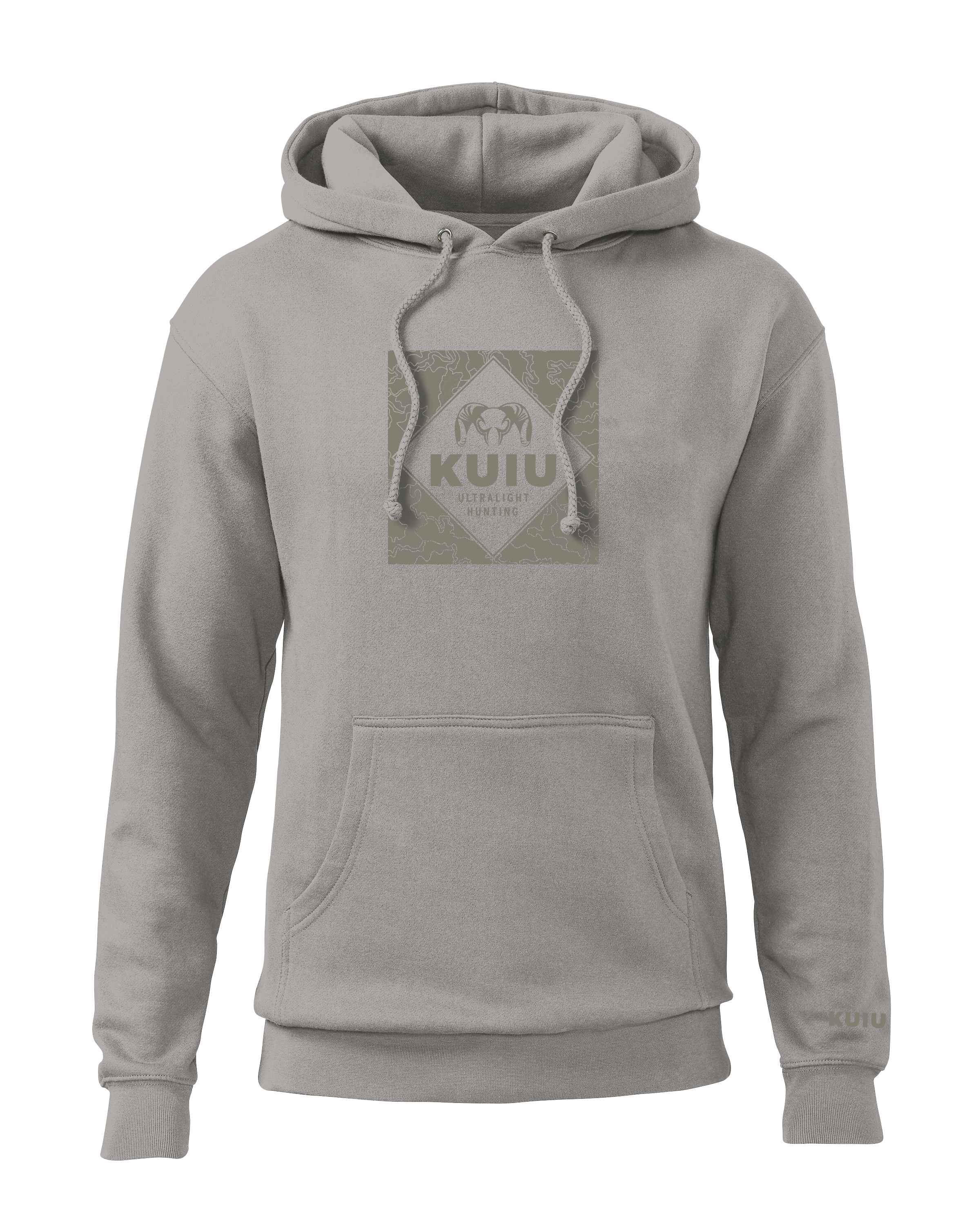 KUIU Camo Outline Hoodie | Cement