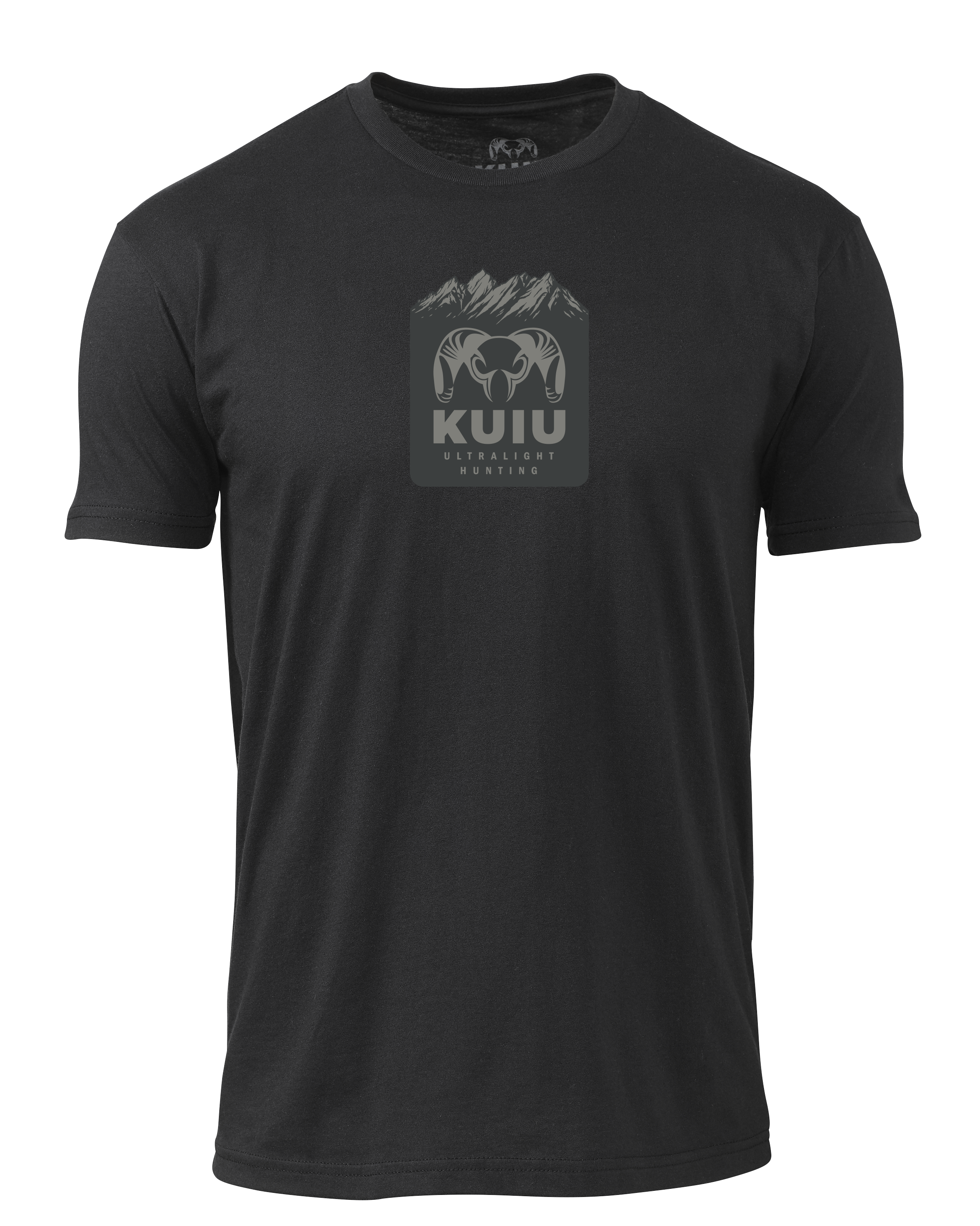 Outlet KUIU Mountain Logo T-Shirt | Black