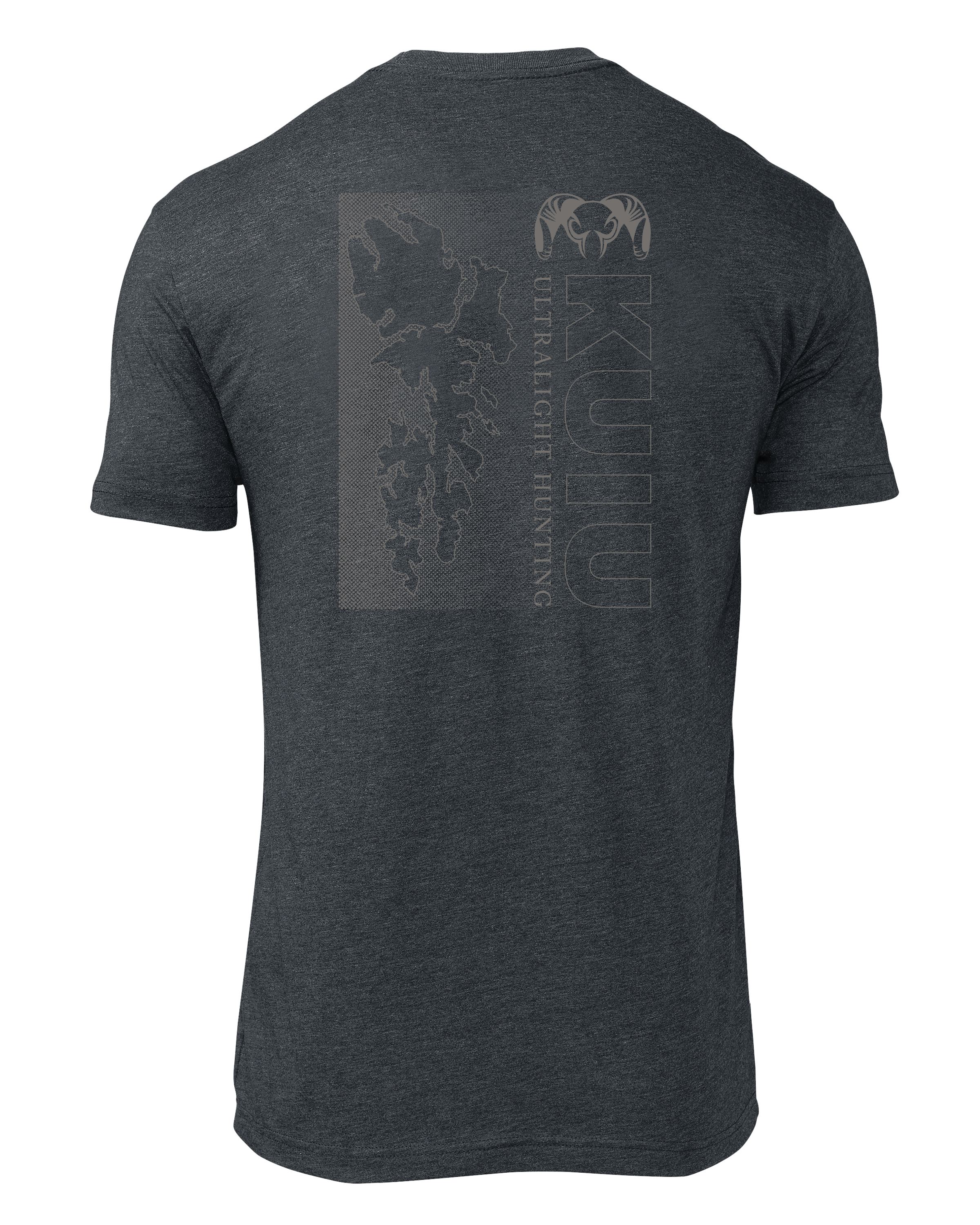 KUIU Island Fade T-Shirt | Charcoal