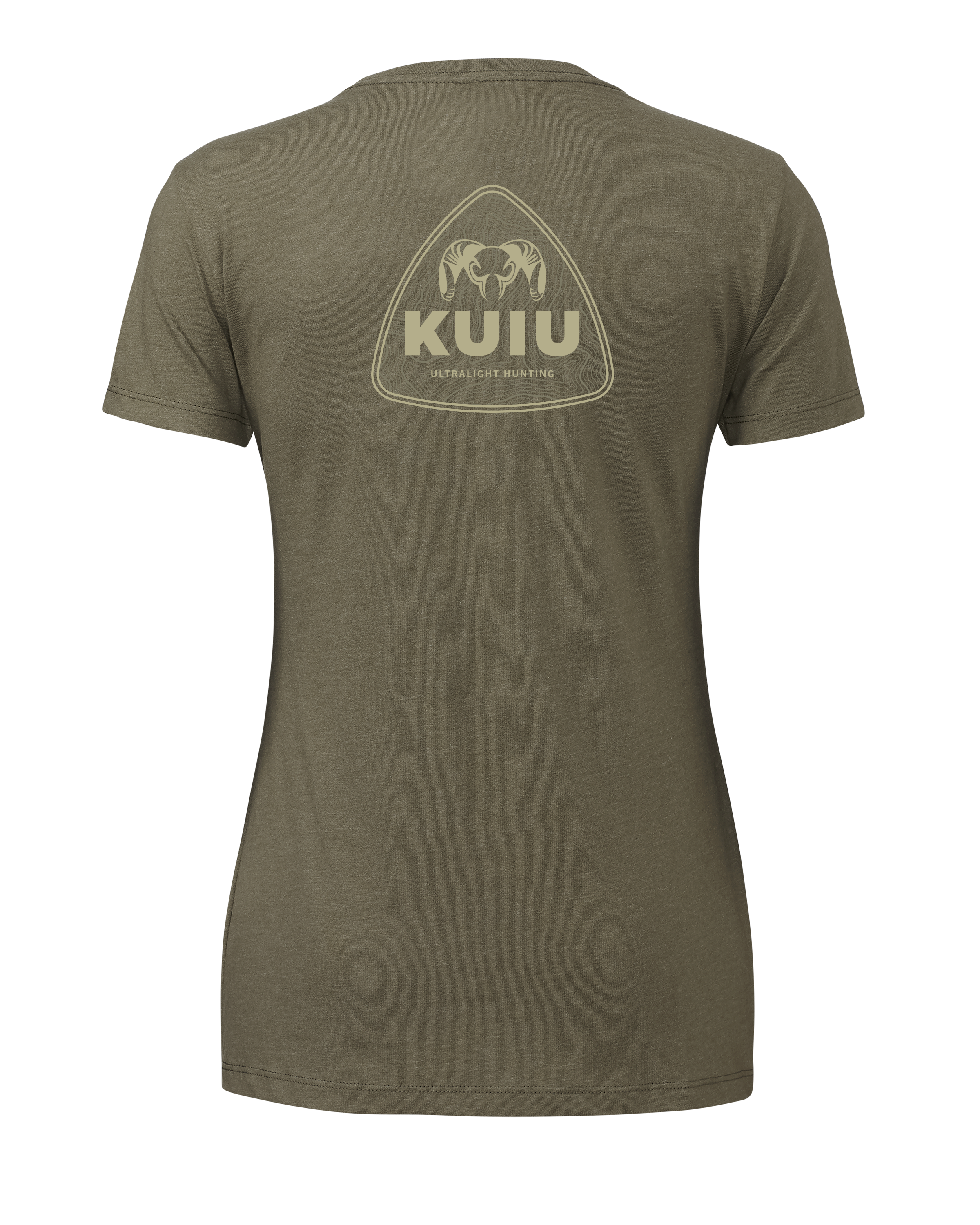KUIU Women's Topo Shield T-Shirt | Military Green