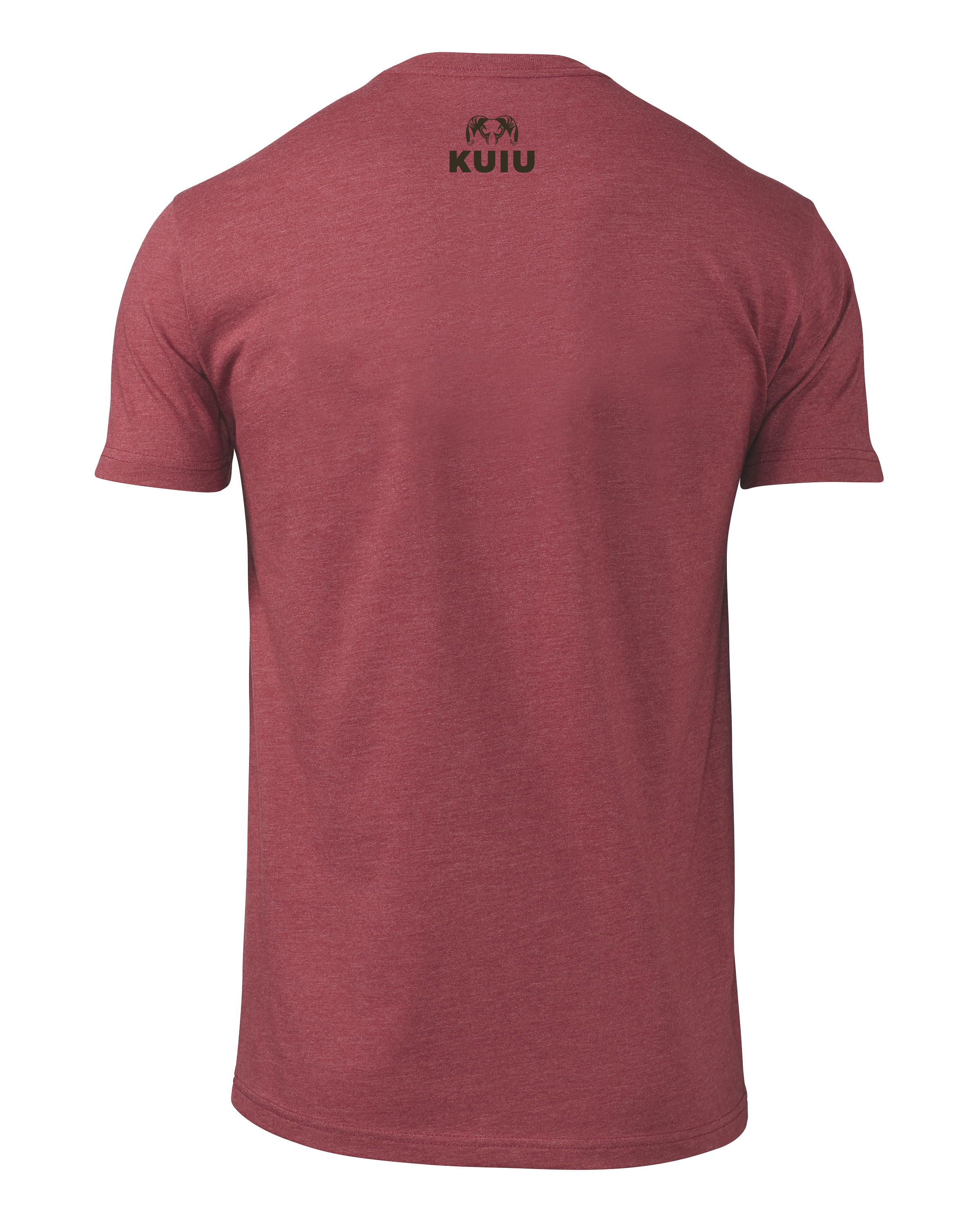 Alternative view of KUIU Stacked Chest Logo T-Shirt | Cardinal