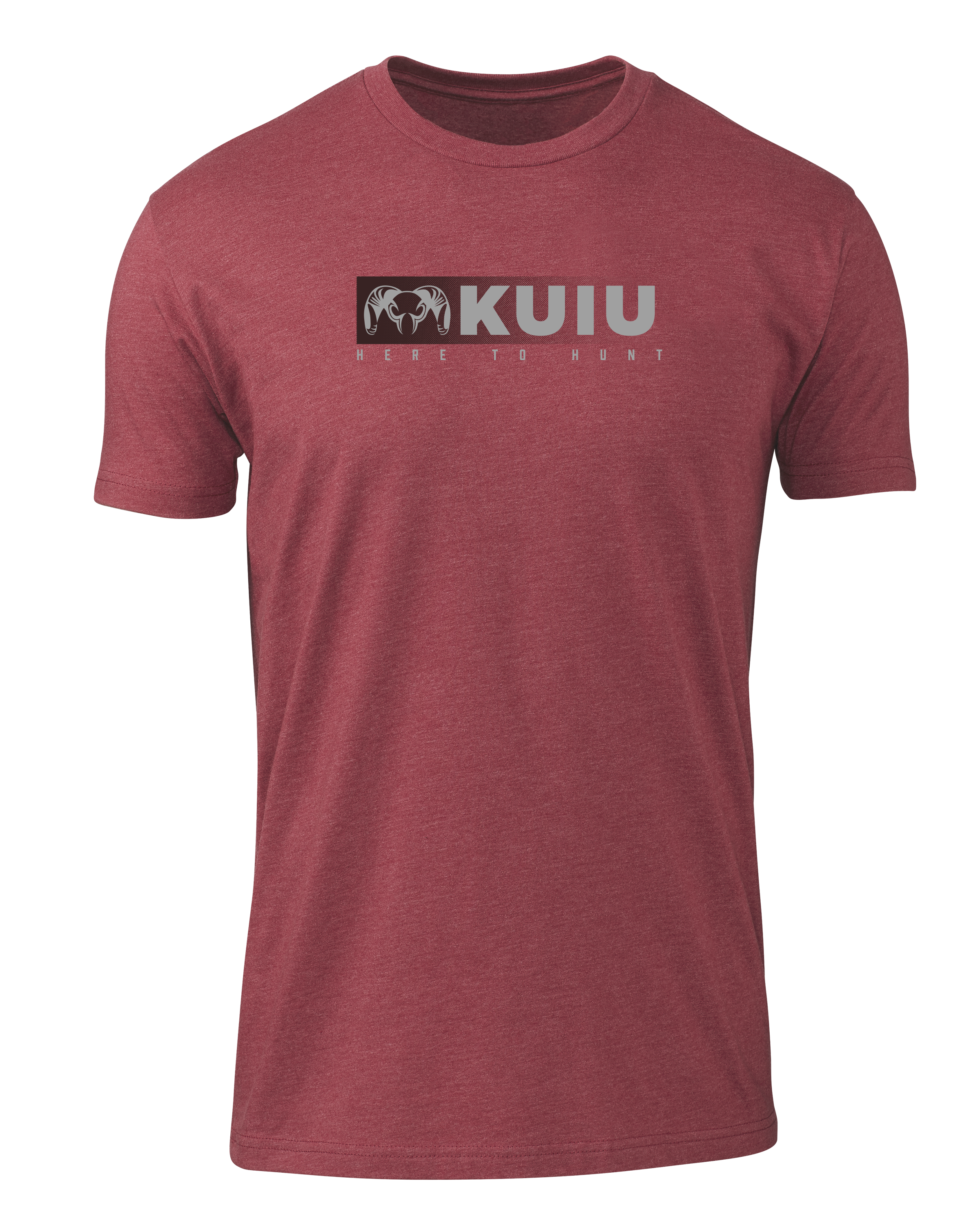 KUIU Here to Hunt Fade T-Shirt | Cardinal