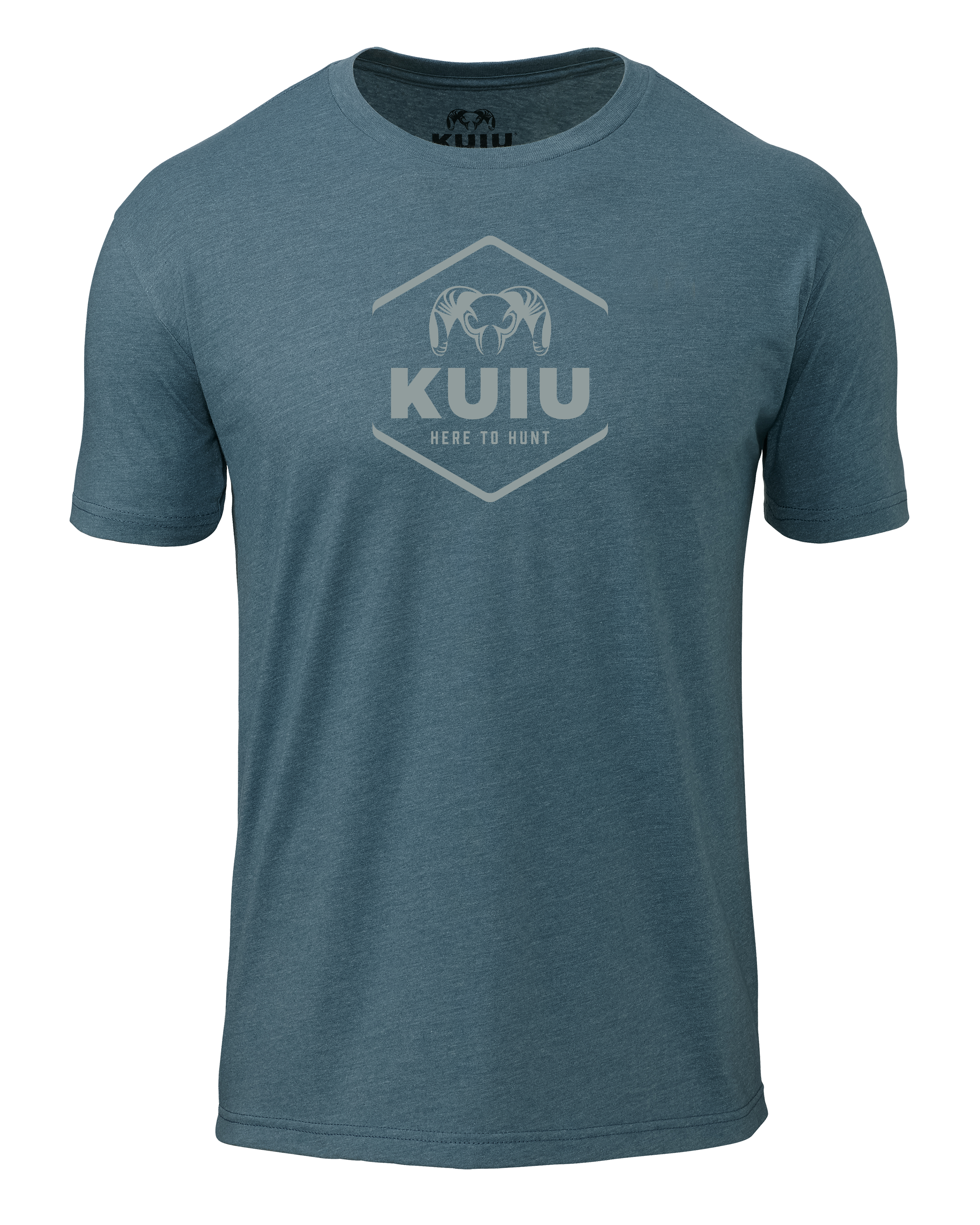 KUIU Stacked Here to Hunt T-Shirt | Indigo